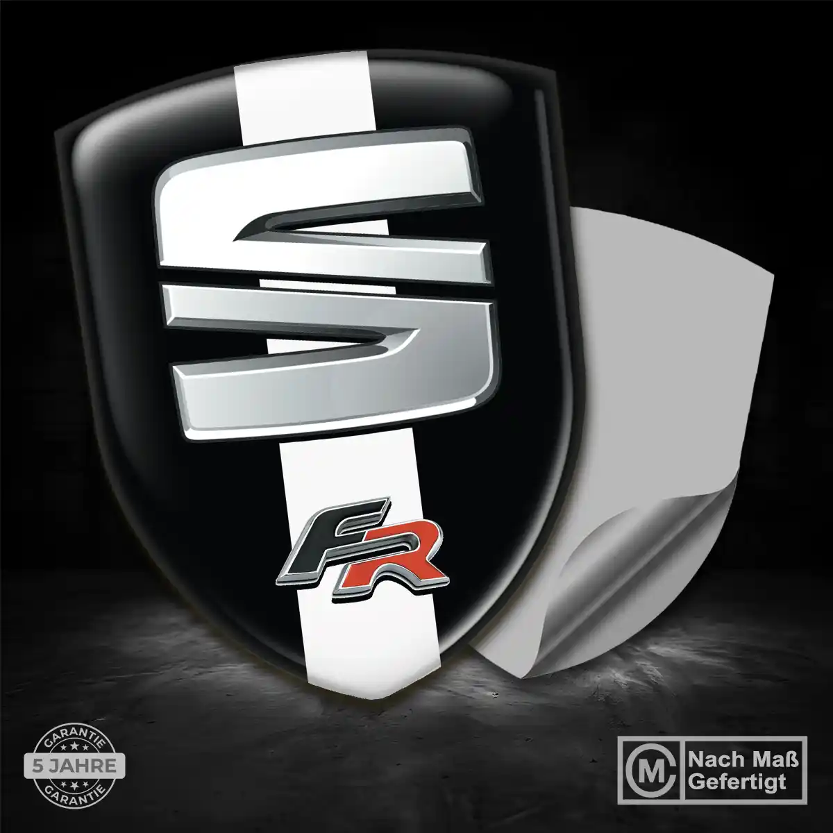 Seat Silikon Aufkleber Embleme Auto Stilvolles Design