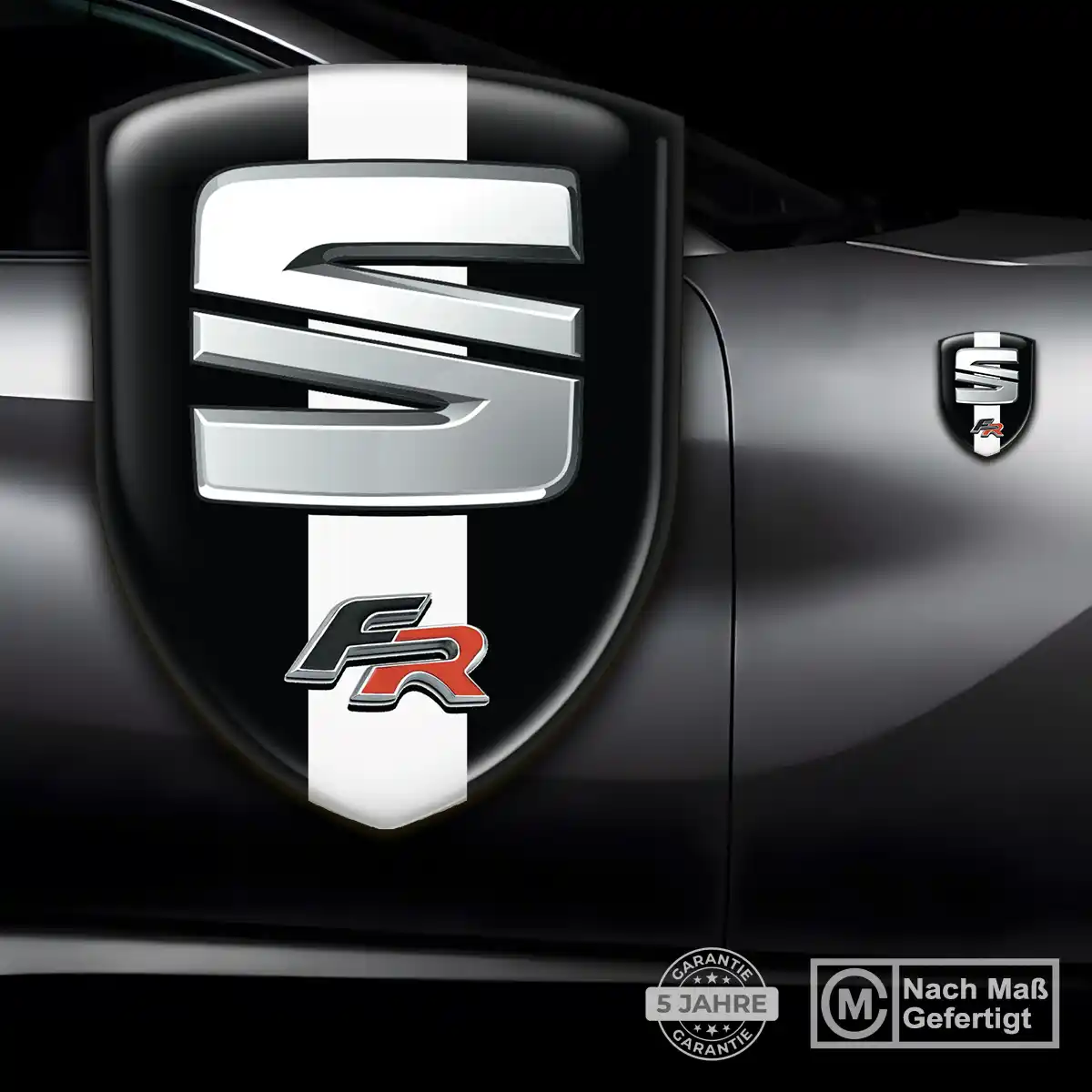 Seat Silikon Aufkleber Embleme Auto Stilvolles Design