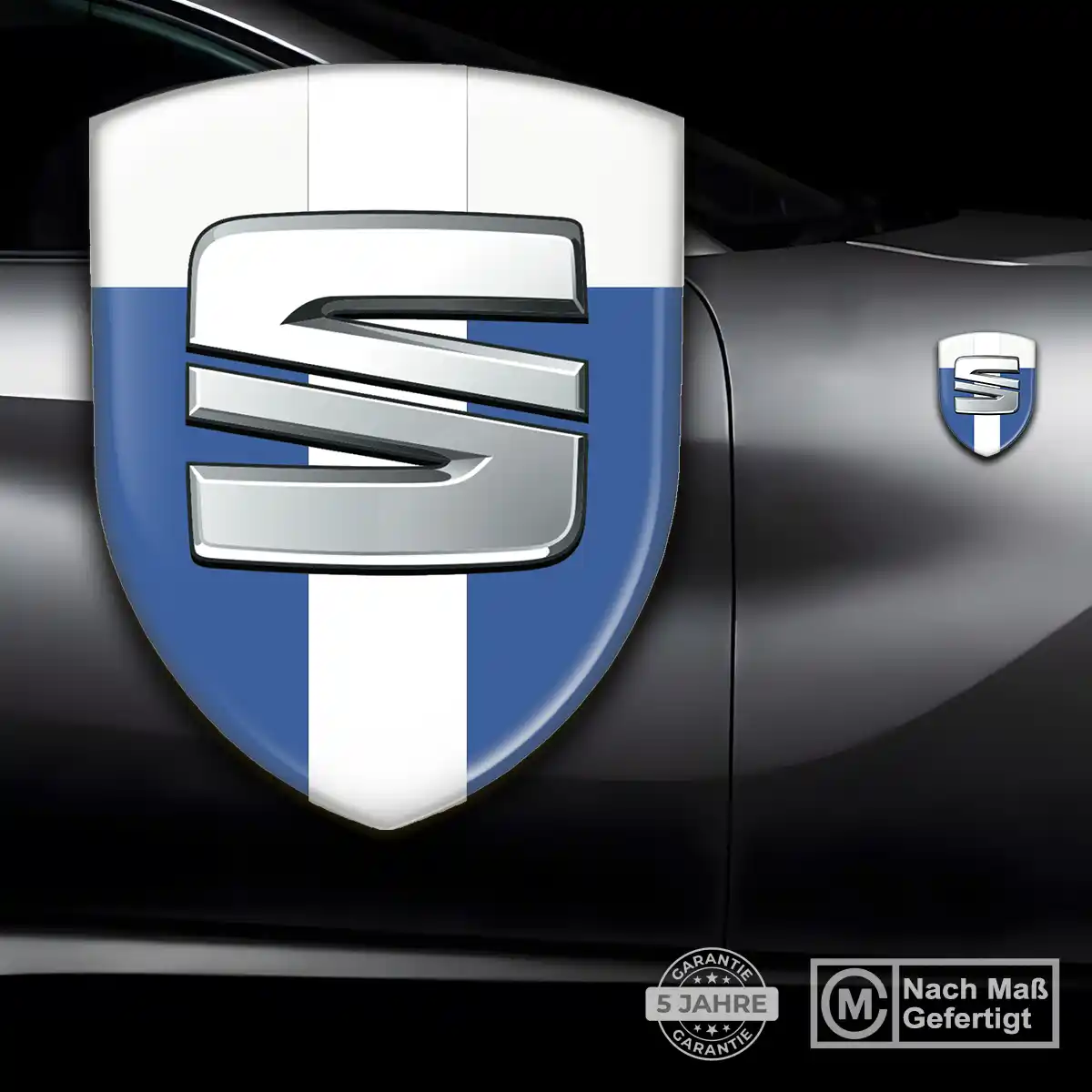Seat Silikon Aufkleber Embleme Limitierte Auflage