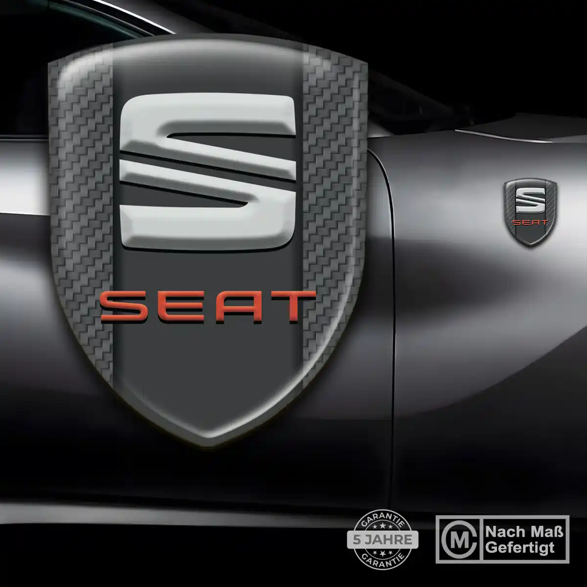 Seat Silikon Aufkleber Hohe Qualität
