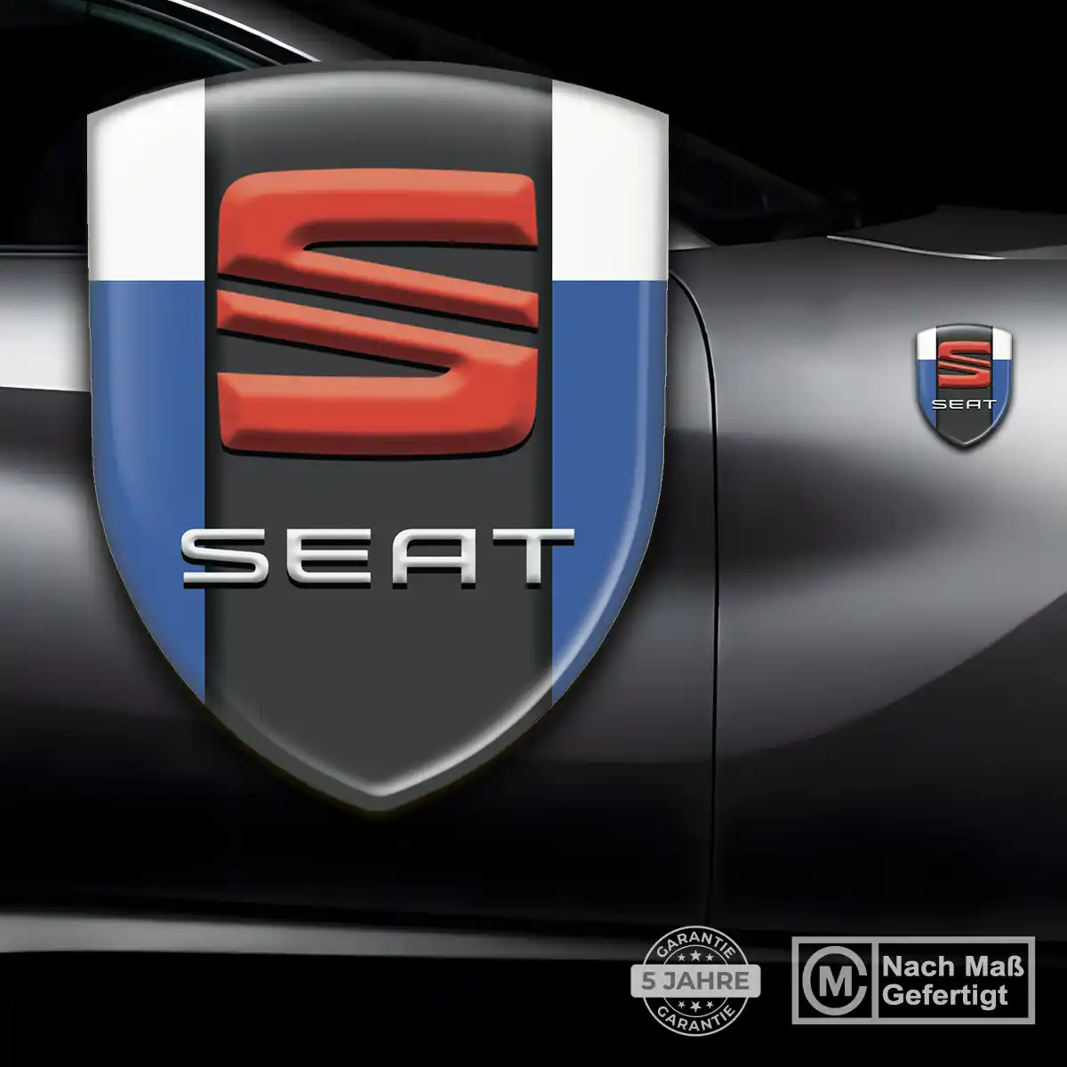 Seat Silikon Aufkleber Premiumqualität