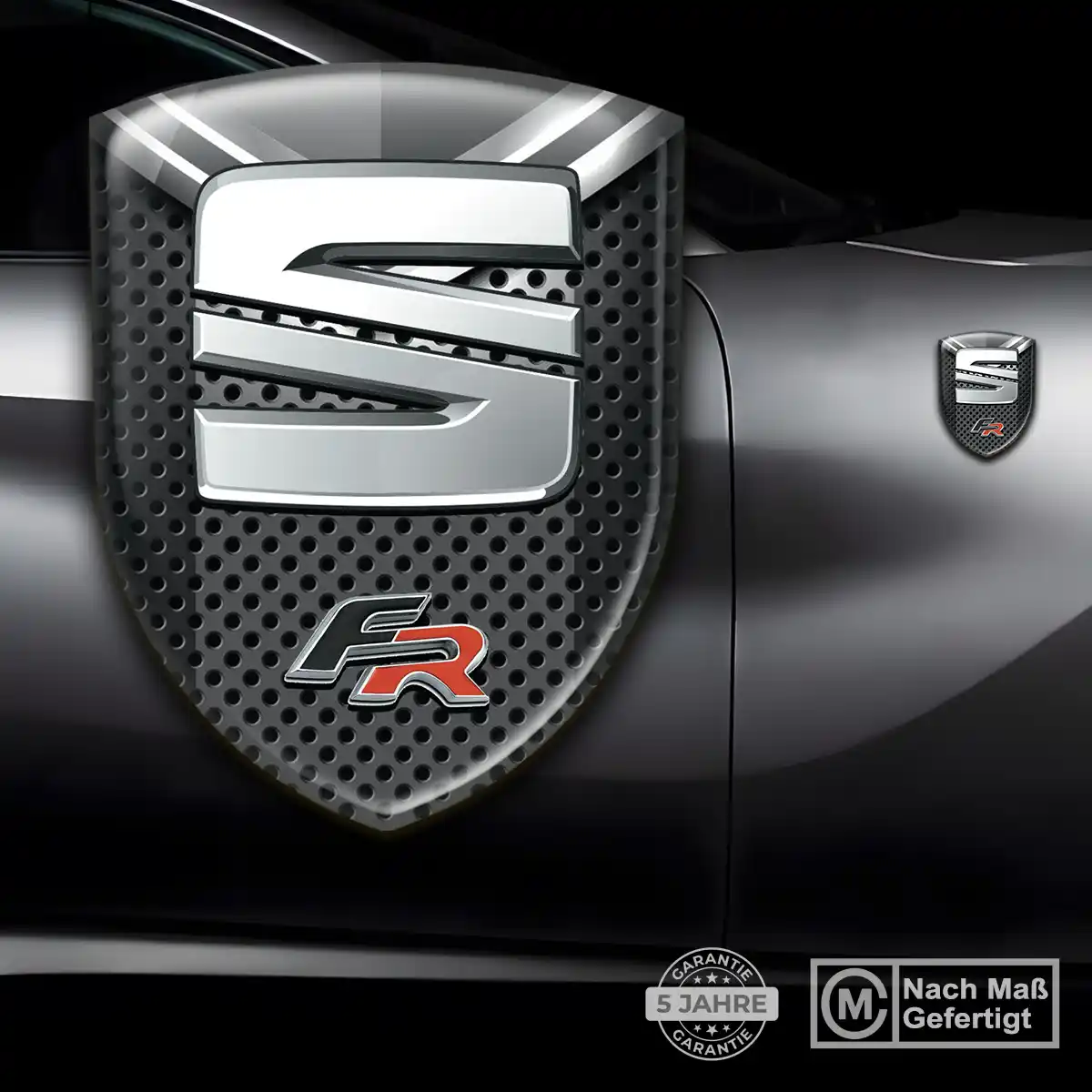 Seat Silikon Aufkleber Wappen Hohe Qualität