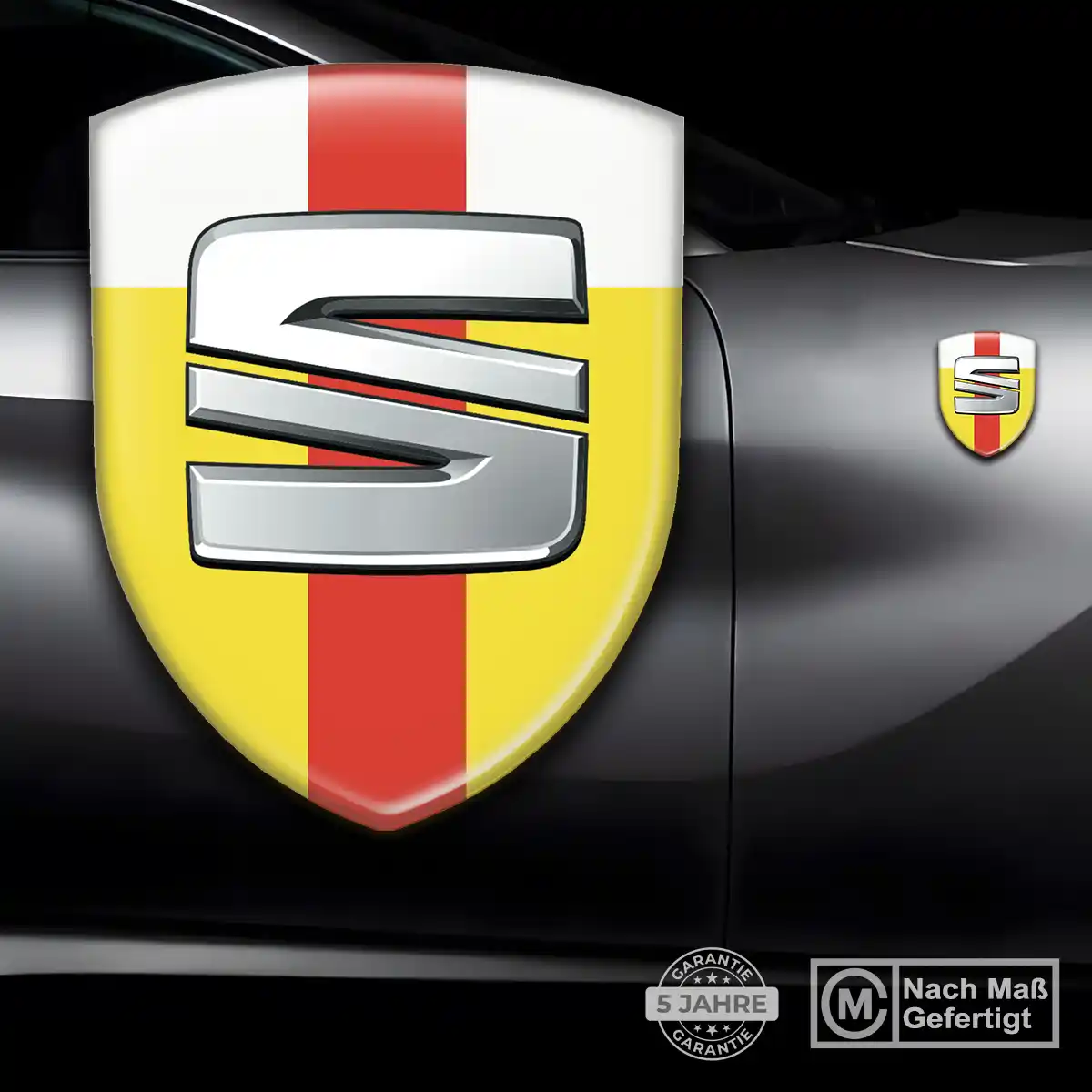 Seat Wappen Aufkleber Auto Hohe Qualität