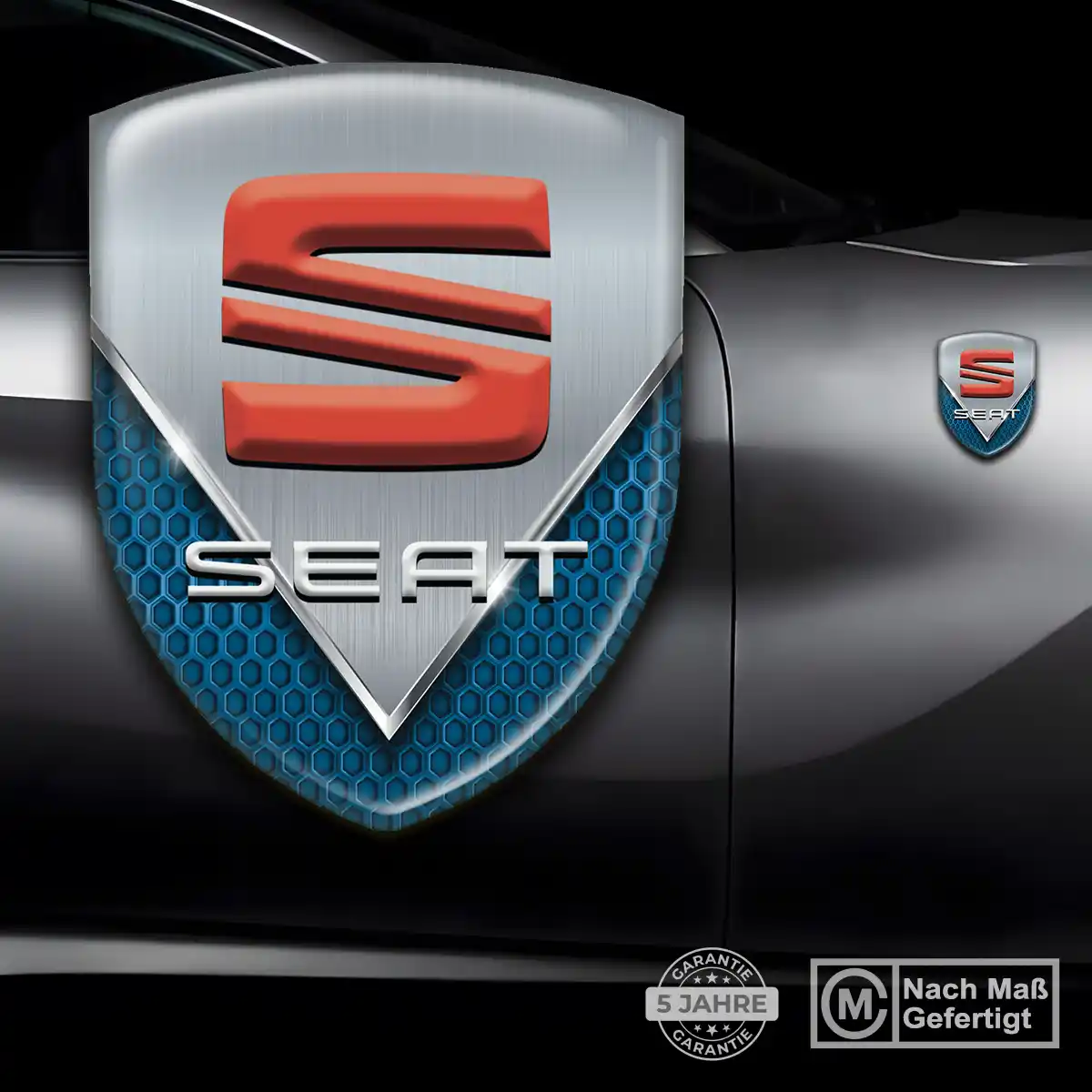 Seat Wappen Aufkleber Emblem Auto Hohe Qualität
