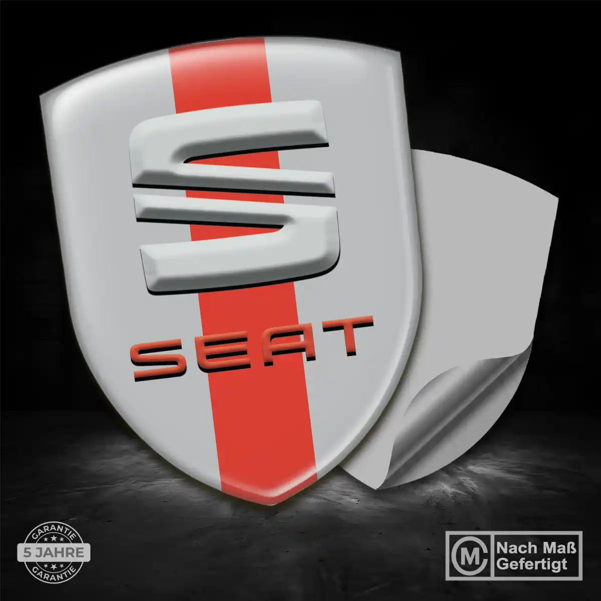 Seat Wappen Aufkleber Emblem Auto Limitierte Auflage