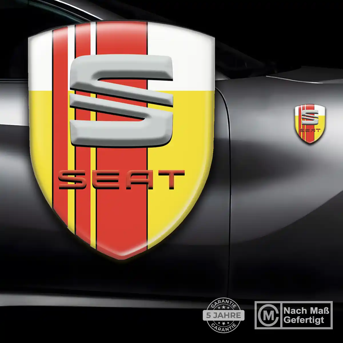 Seat Wappen Aufkleber Emblem Hohe Qualität