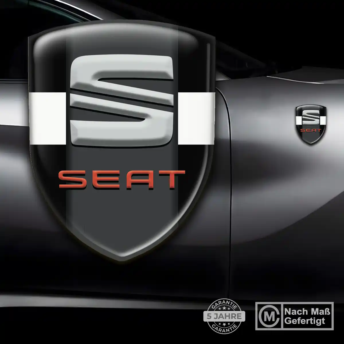 Seat Wappen Aufkleber Emblem Limitierte Auflage