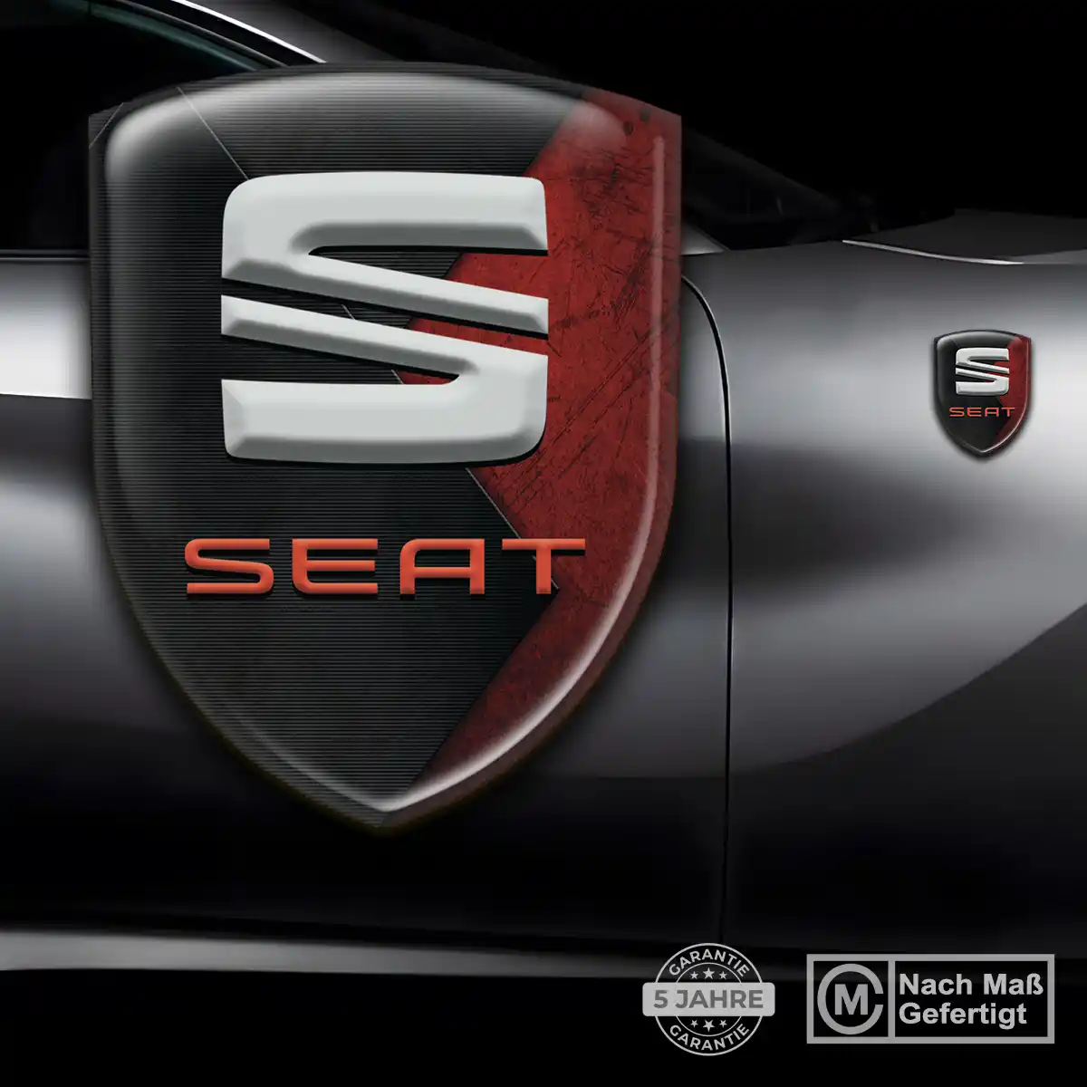 Seat Wappen Aufkleber Hohe Qualität