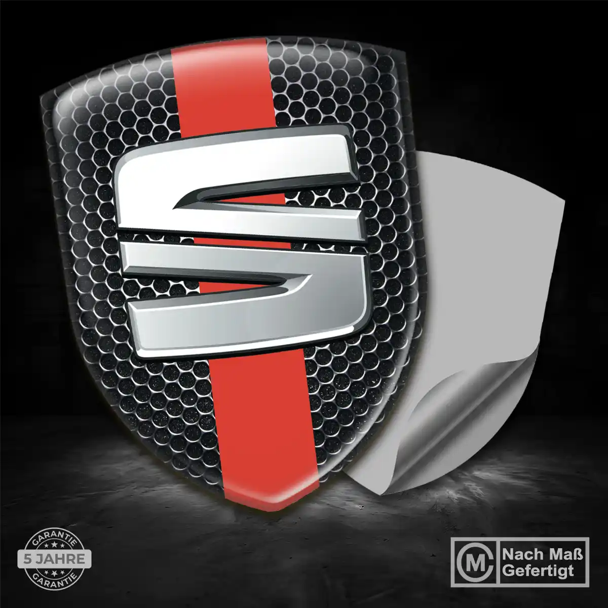Seat Wappen Emblem Aufkleber Auto Hohe Qualität