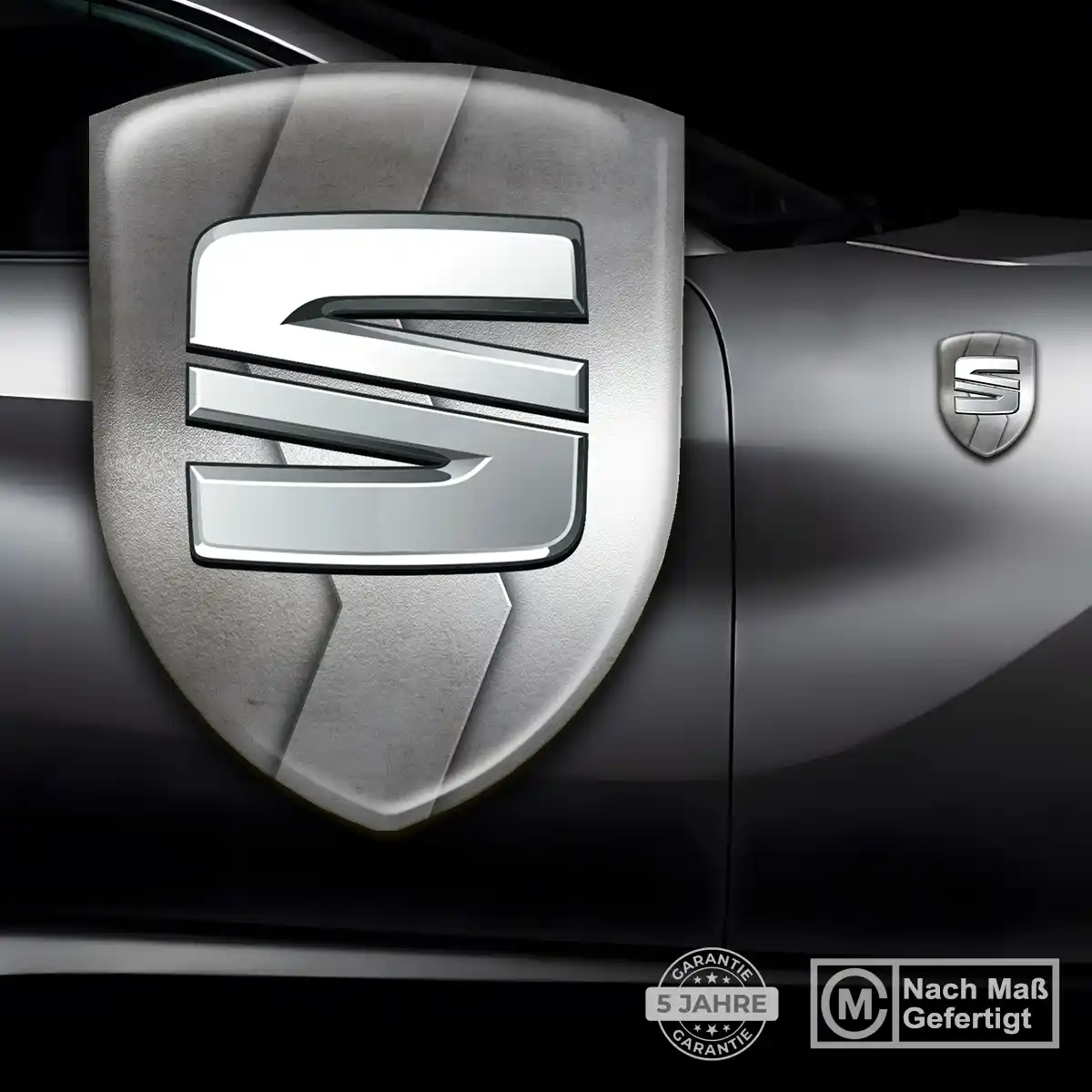 Seat Wappen Emblem Aufkleber Auto Limitierte Auflage