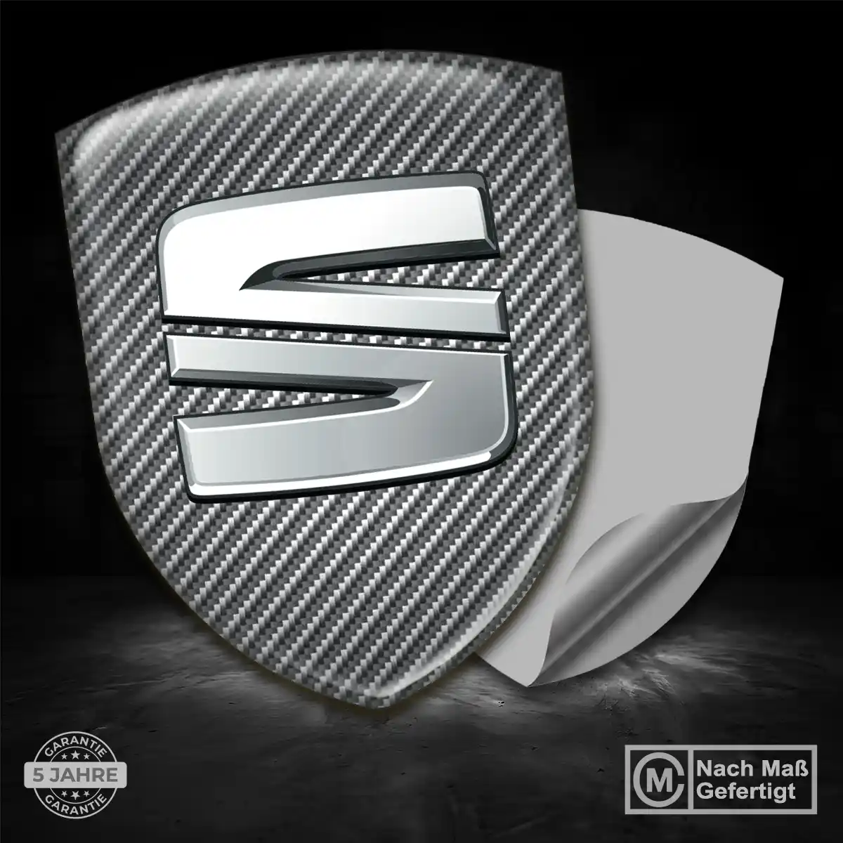 Seat Wappen Emblem Aufkleber Hohe Qualität