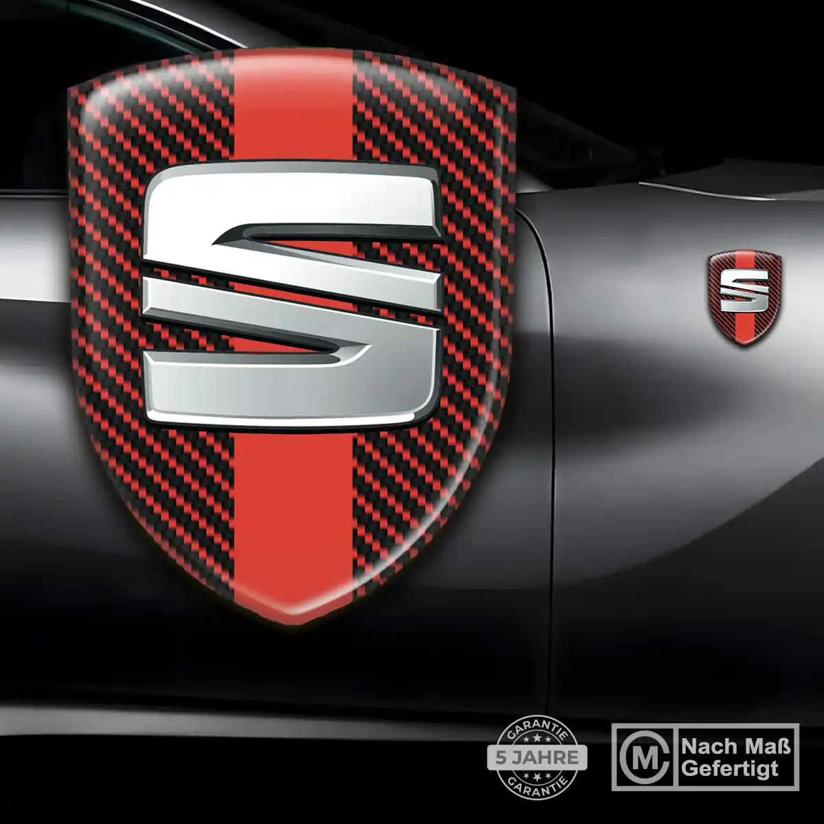 Seat Wappen Emblem Auto Premium-Edition