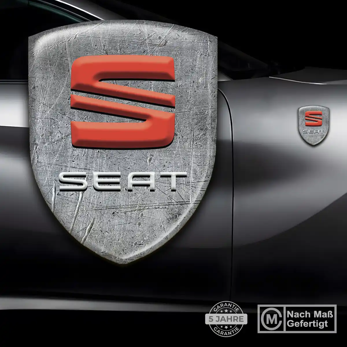 Seat Wappen Emblem Auto Stilvolles Design