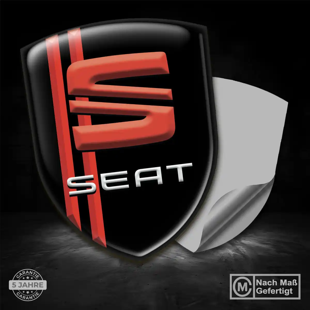 Seat Wappen Emblem Luxus-Edition