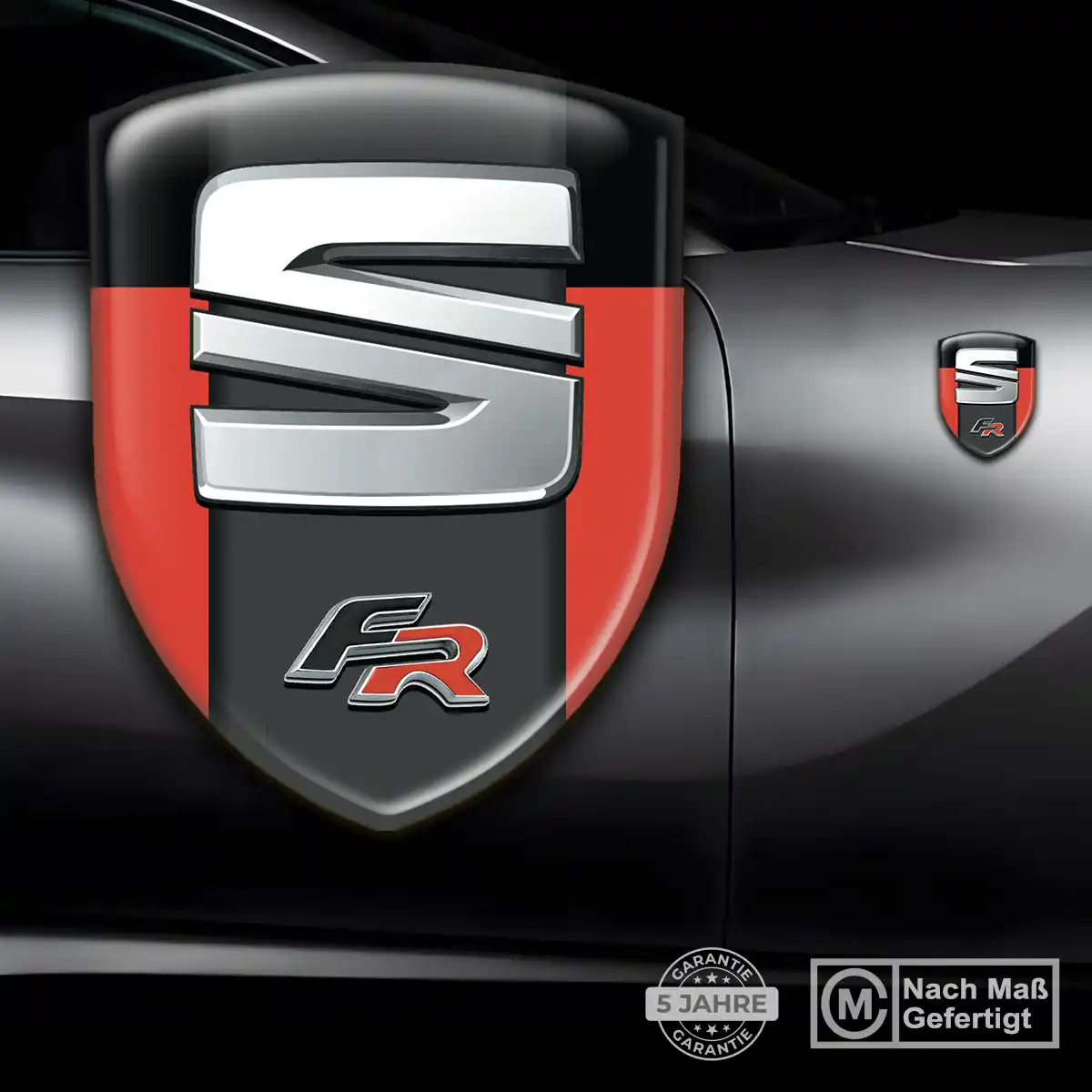 Seat Wappen Emblem Premium-Edition