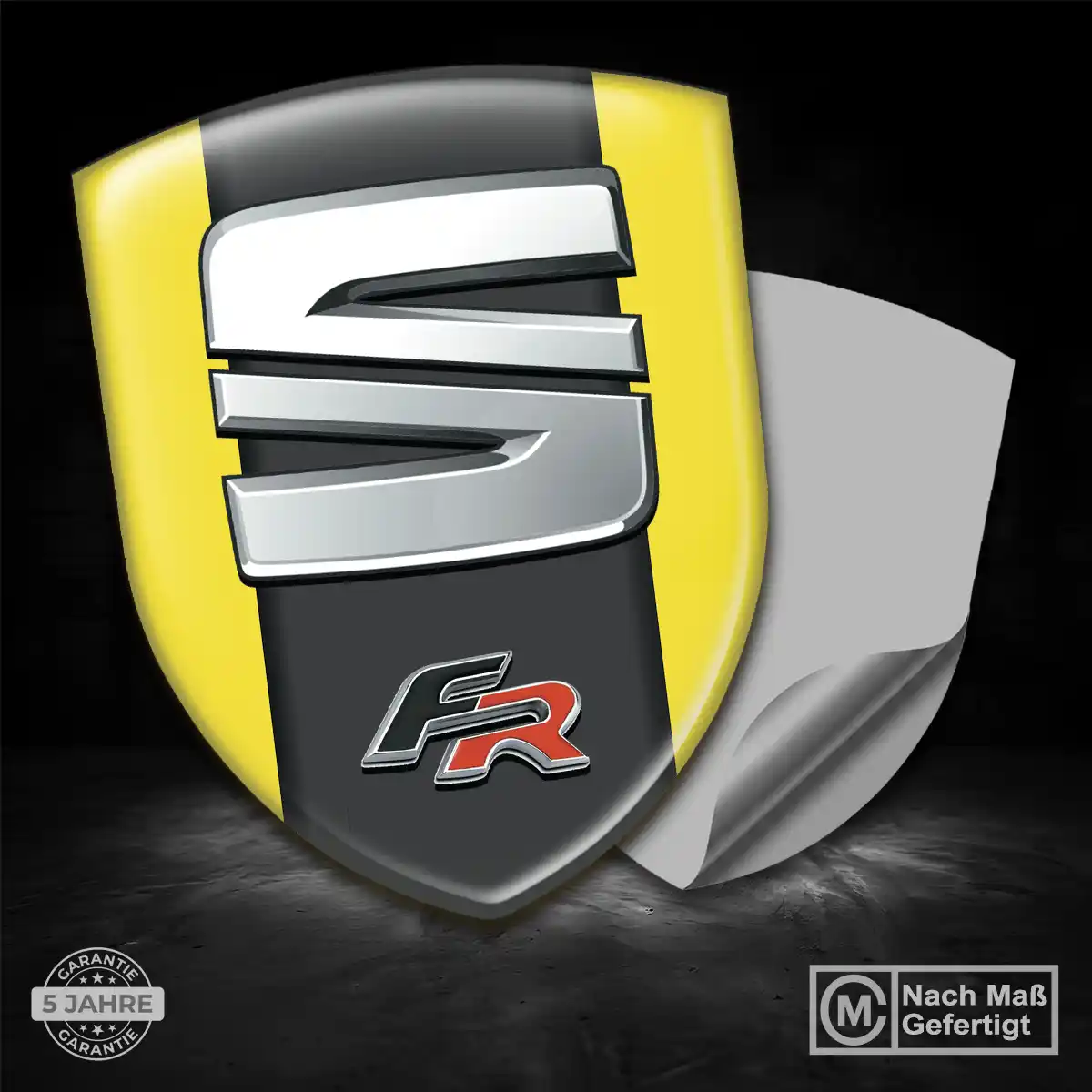 Seat Wappen Emblem Stilvolles Design