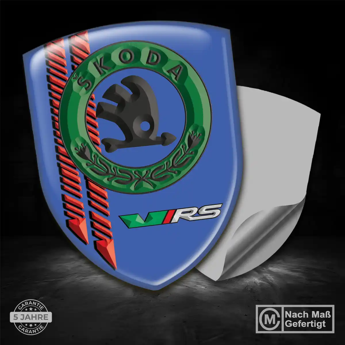 Skoda 3D Gel Aufkleber Emblem Auto Hohe Qualität