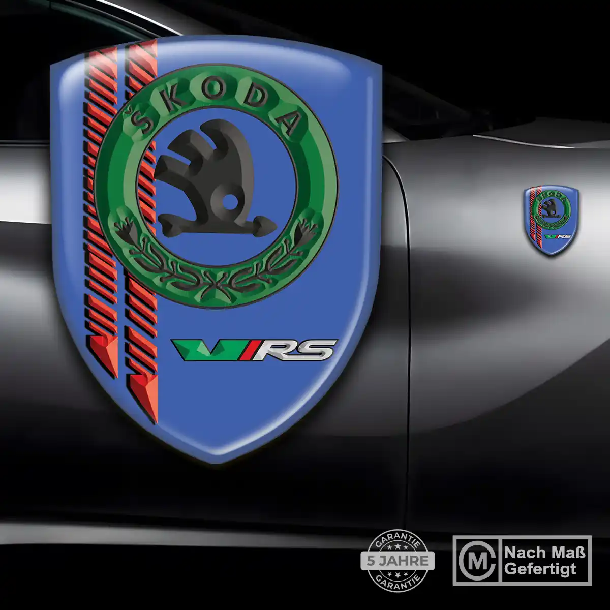 Skoda 3D Gel Aufkleber Emblem Auto Hohe Qualität