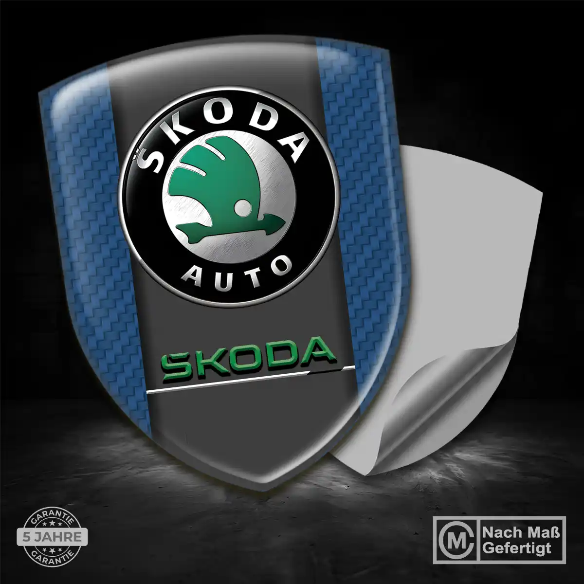 Skoda 3D Gel Aufkleber Embleme Auto Hohe Qualität