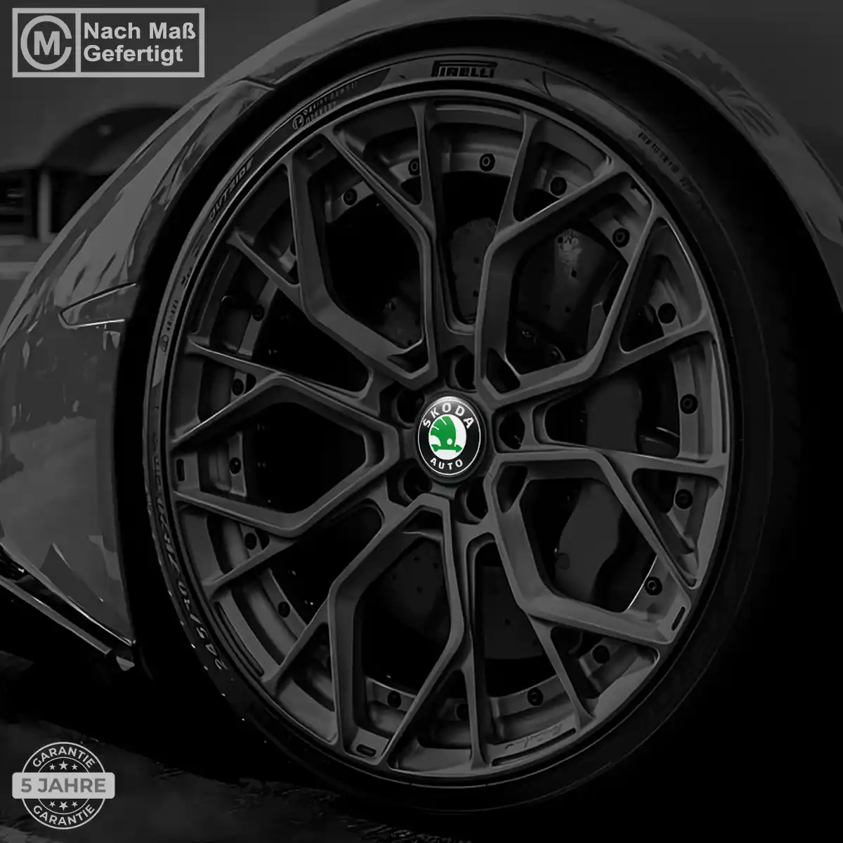 Skoda 3D Gel Aufkleber Embleme Hohe Qualität