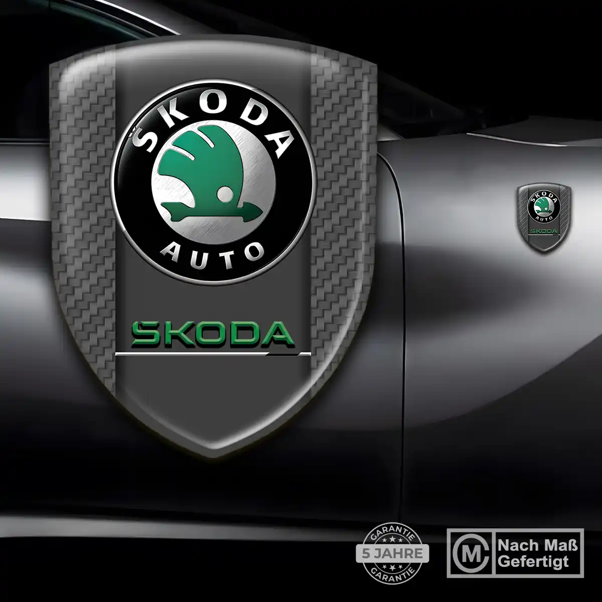 Skoda Aufkleber Auto Hohe Qualität