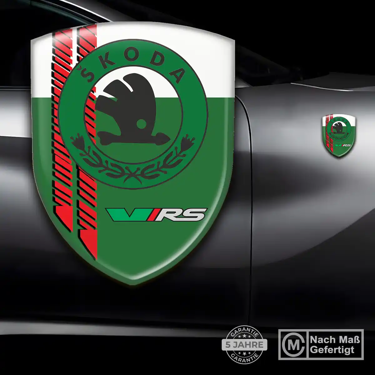 Skoda Aufkleber Emblem Hohe Qualität
