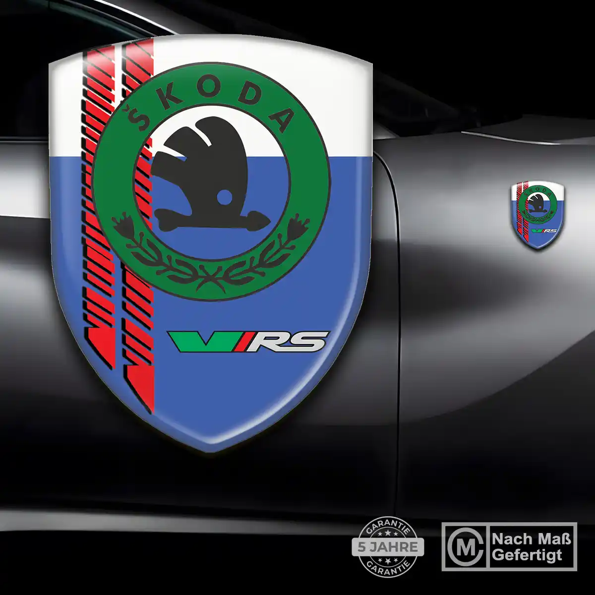 Skoda Aufkleber Embleme Silikon Auto Stilvolles Design