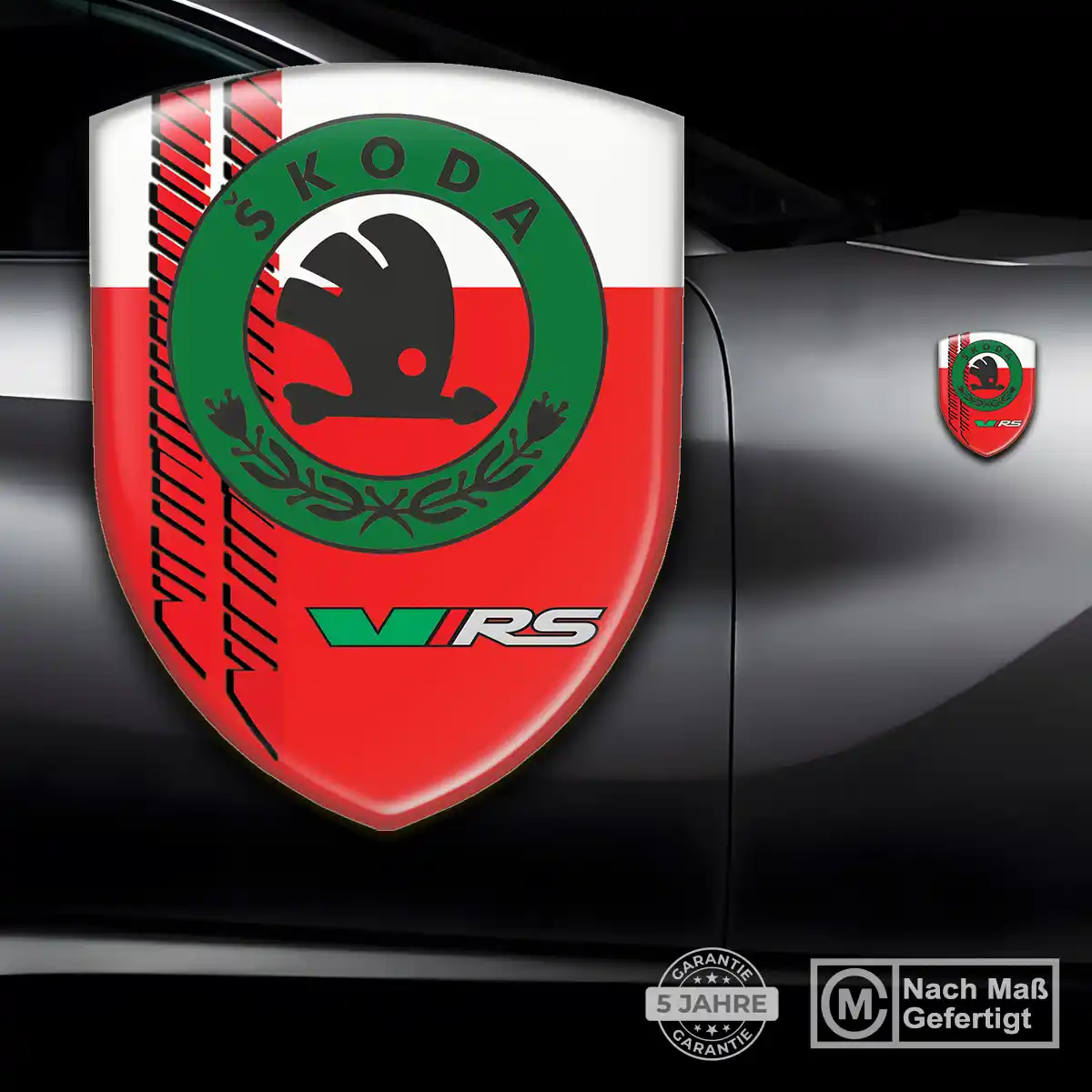 Skoda Aufkleber Embleme Silikon Stilvolles Design