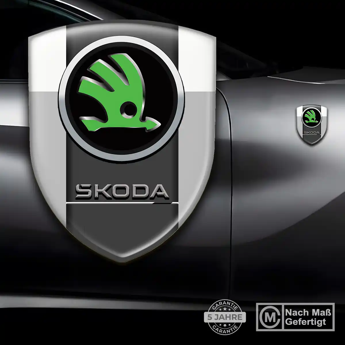 Skoda Aufkleber Hohe Qualität