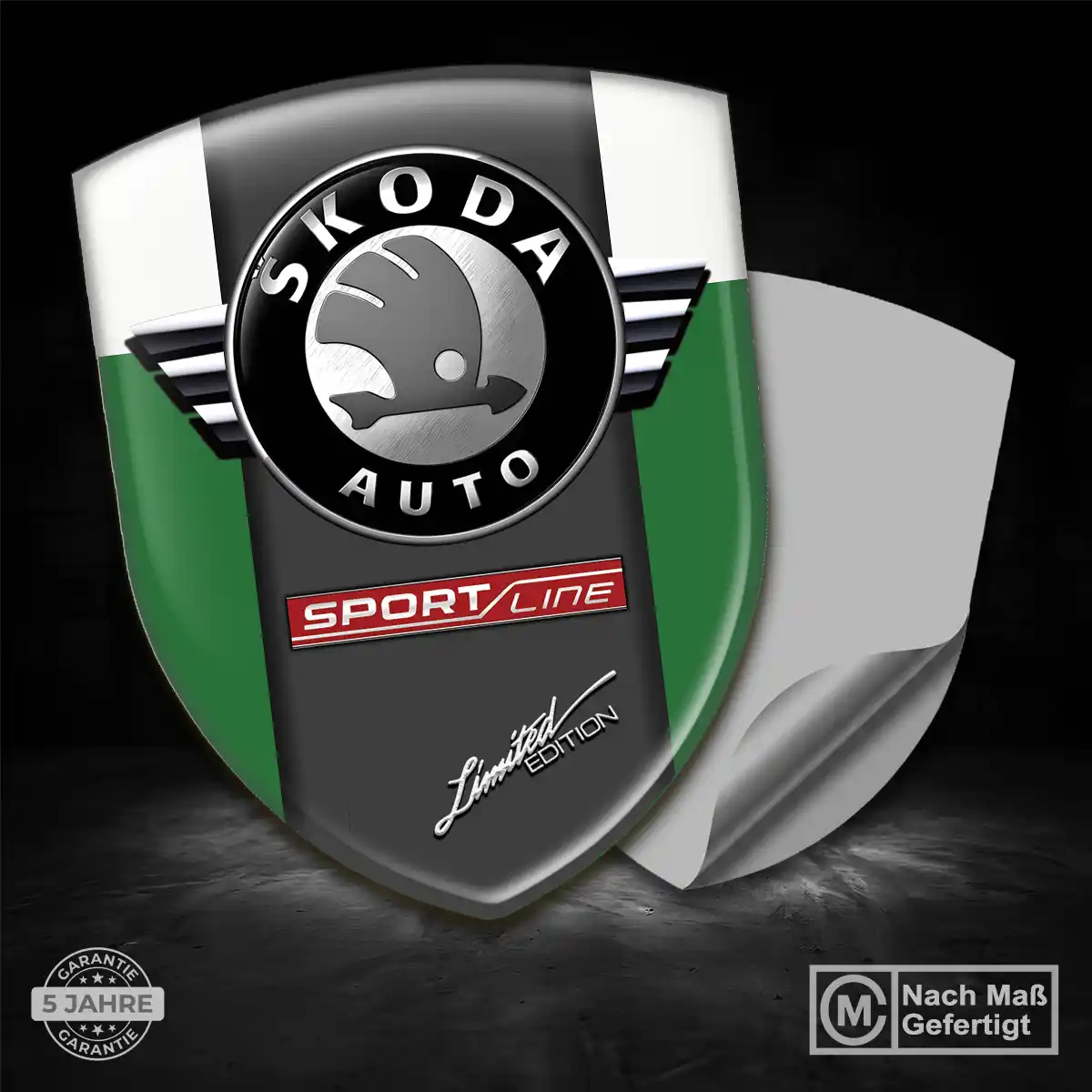 Skoda Aufkleber Premium-Edition