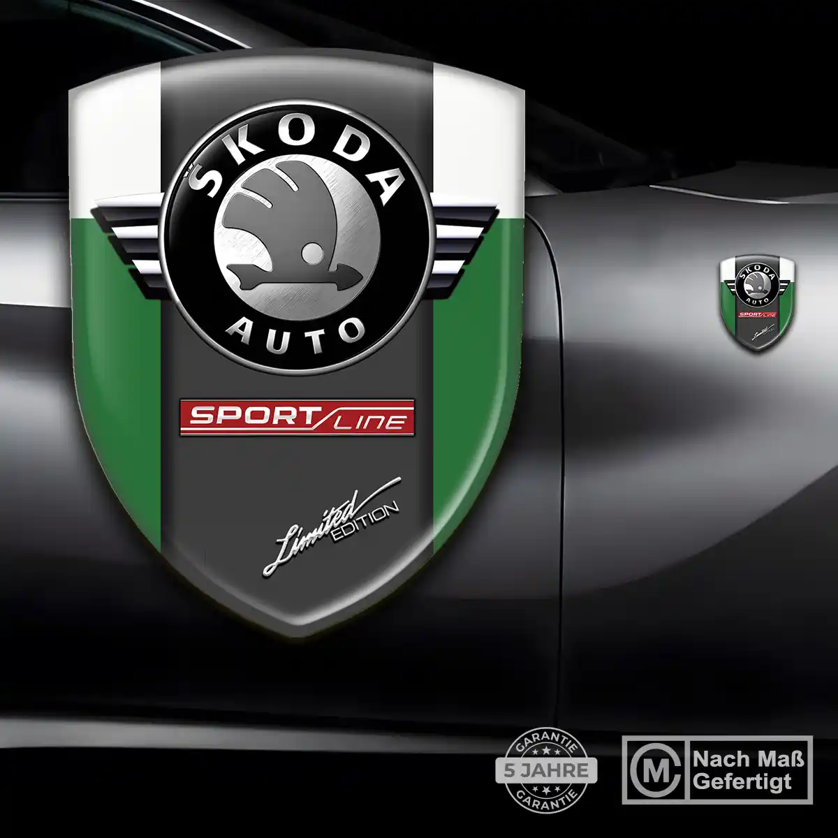 Skoda Aufkleber Premium-Edition