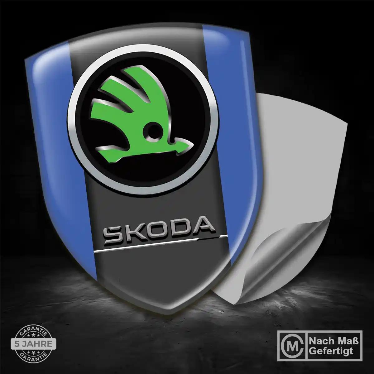 Skoda Aufkleber Wappen Auto Hohe Qualität
