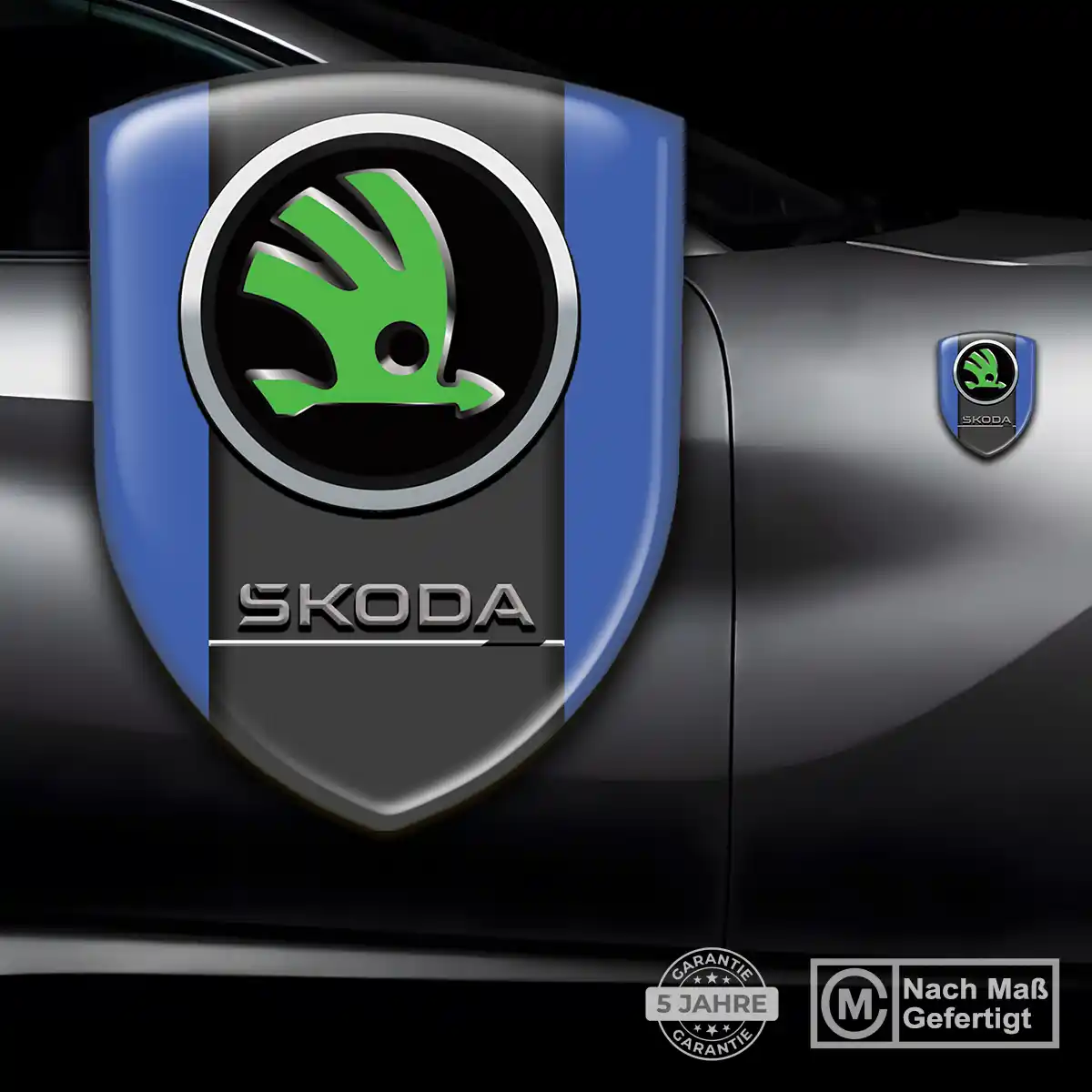 Skoda Aufkleber Wappen Auto Hohe Qualität