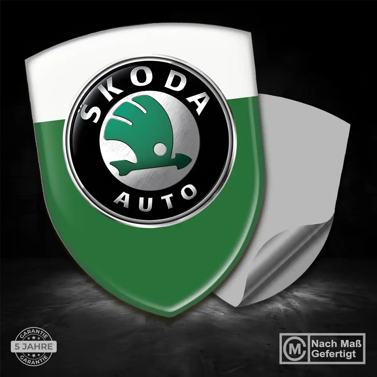 Skoda Aufkleber Wappen Emblem Auto Hohe Qualität