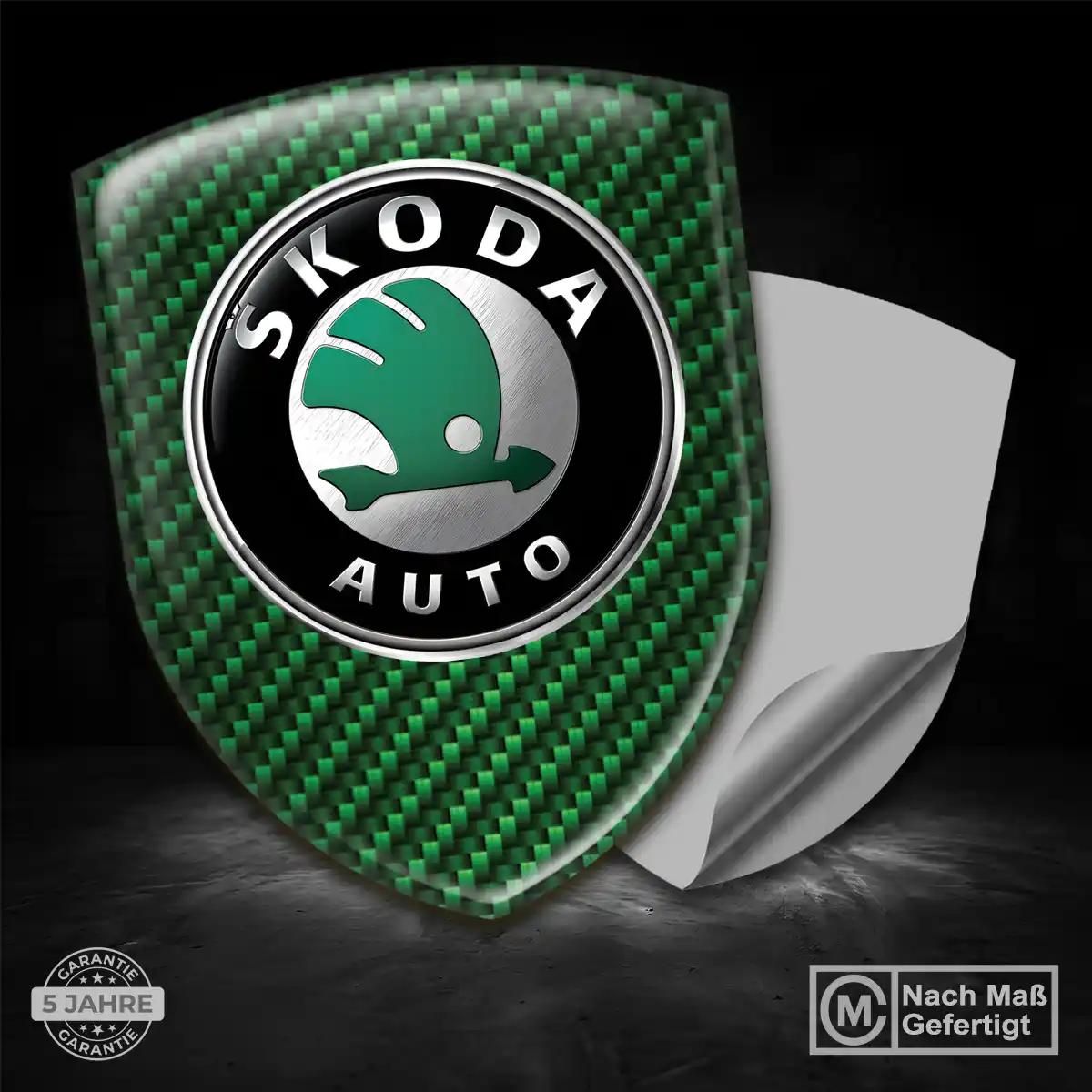 Skoda Aufkleber Wappen Emblem Auto Stilvolles Design