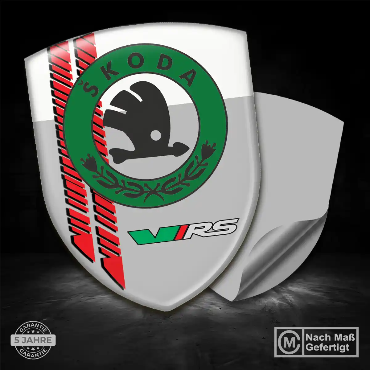 Skoda Emblem Aufkleber Wappen Auto Hohe Qualität