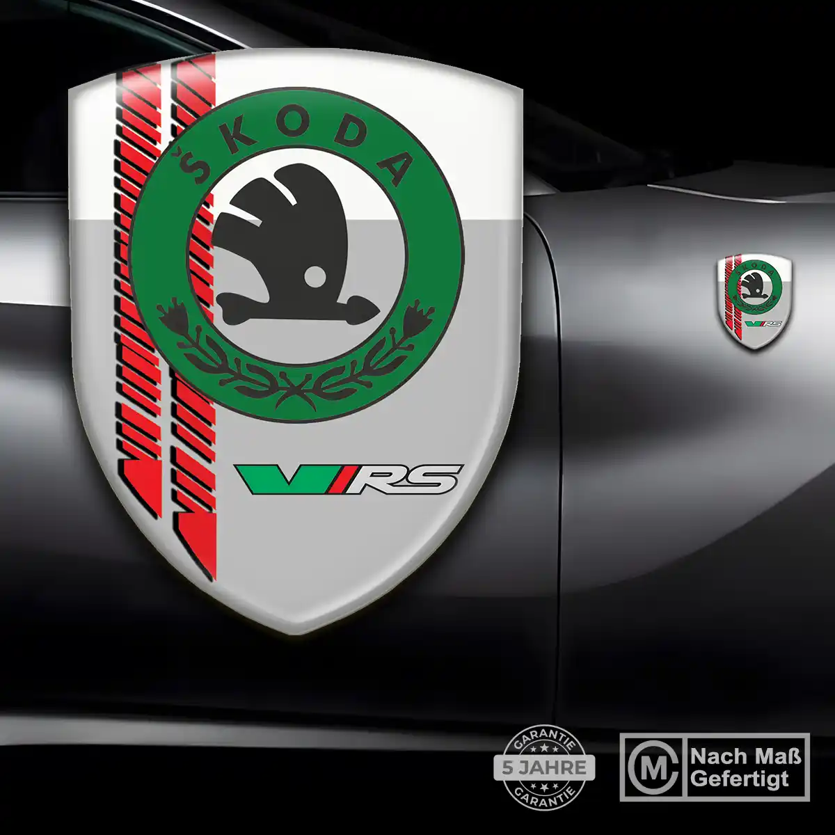 Skoda Emblem Aufkleber Wappen Auto Hohe Qualität