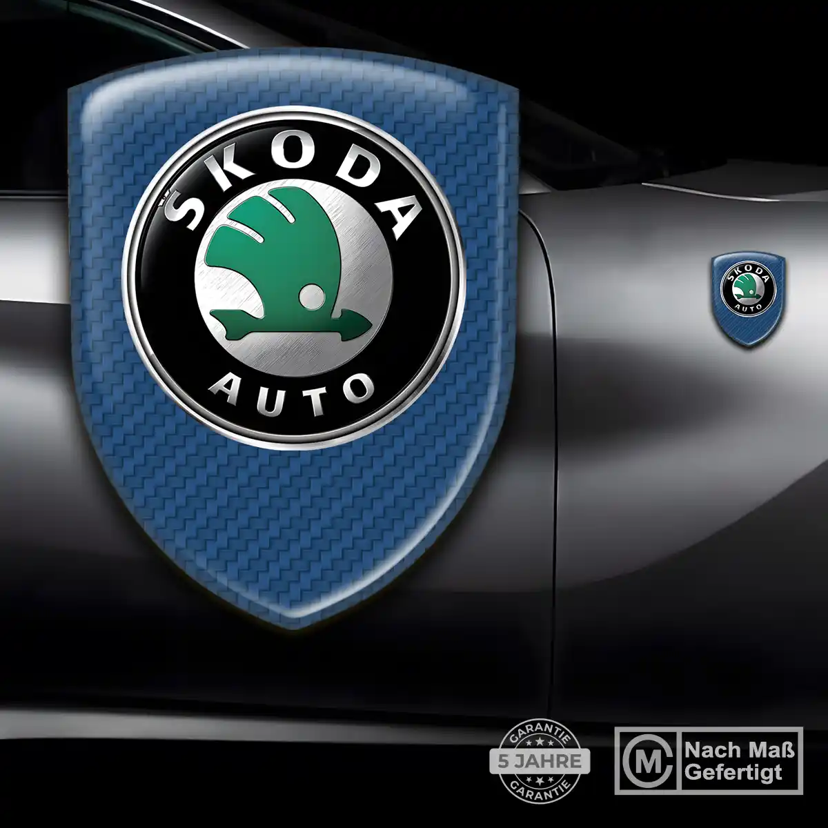 Skoda Emblem Aufkleber Wappen Hohe Qualität