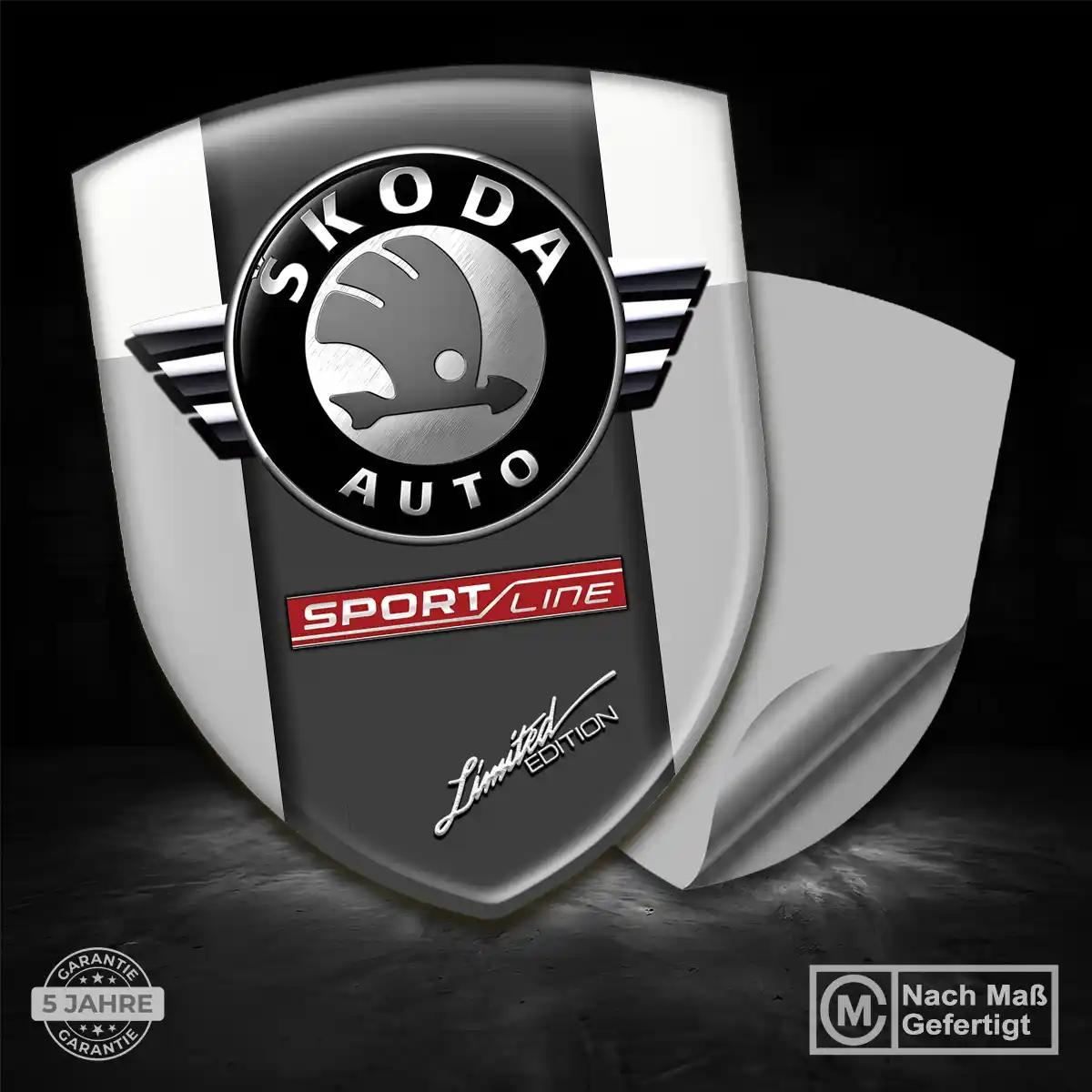 Skoda Emblem Auto Hohe Qualität