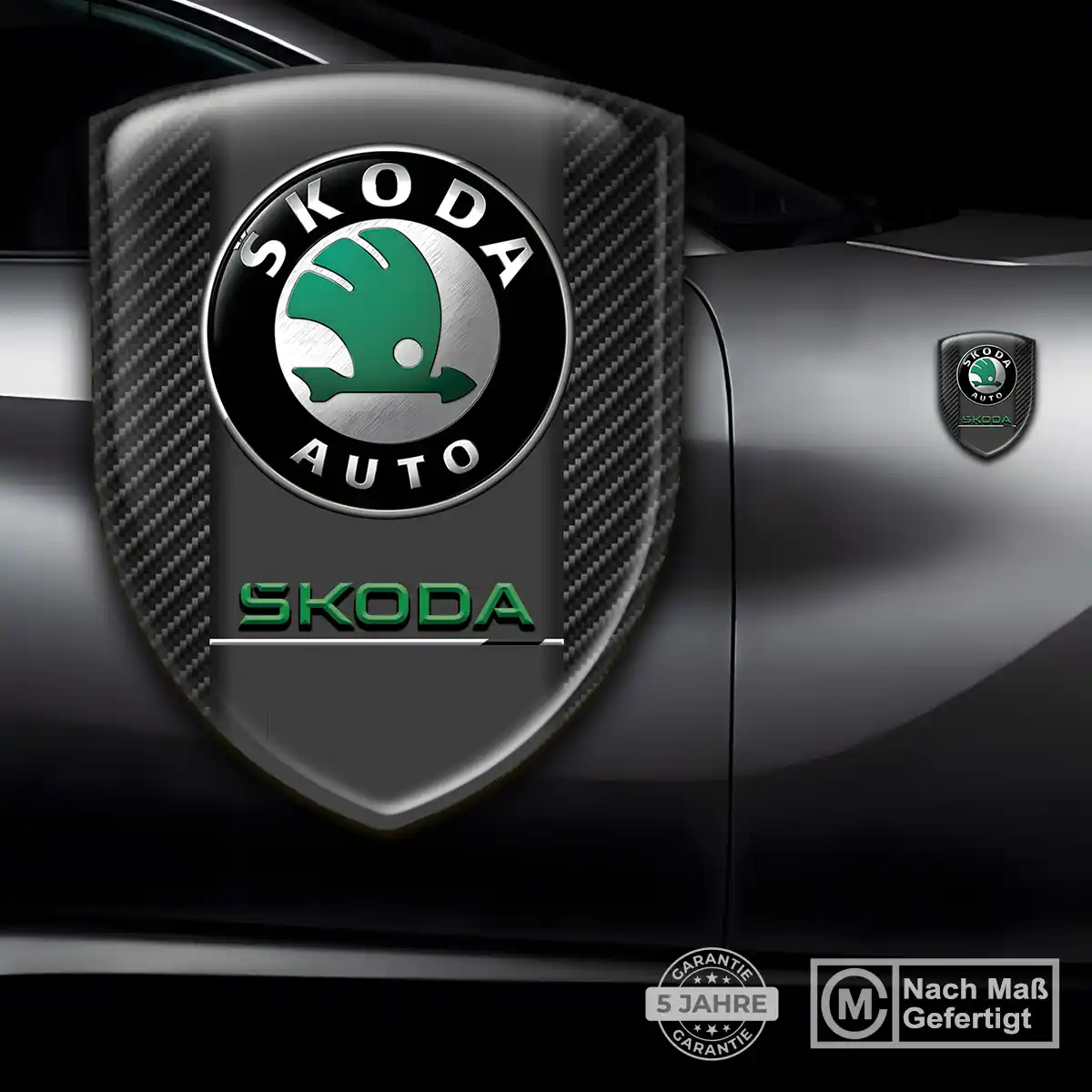 Skoda Emblem Hohe Qualität