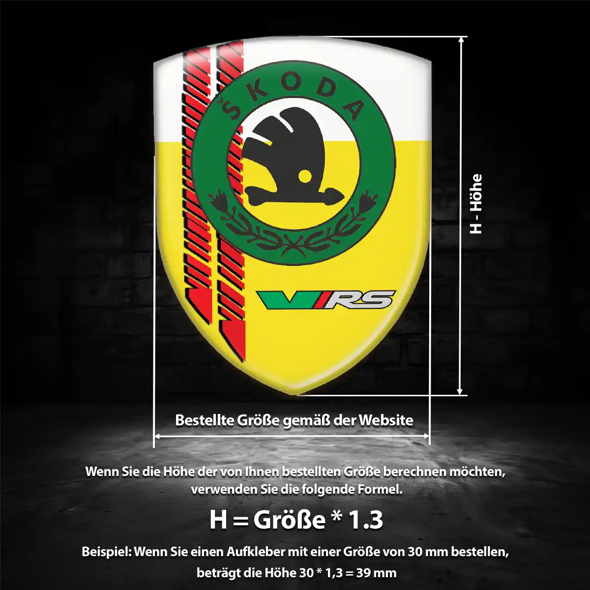 Skoda Emblem Wappen Auto Stilvolles Design