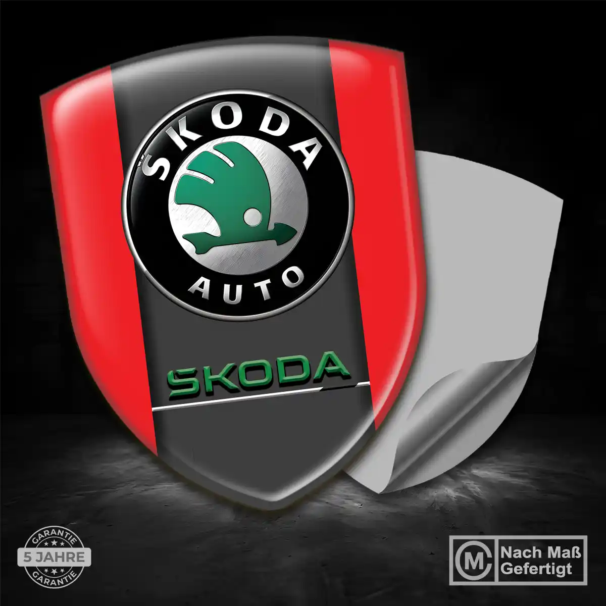 Skoda Emblem Wappen Hohe Qualität