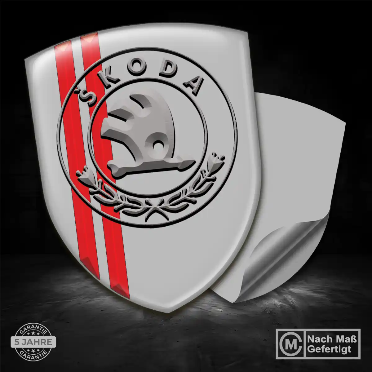 Skoda Emblem Wappen Stilvolles Design