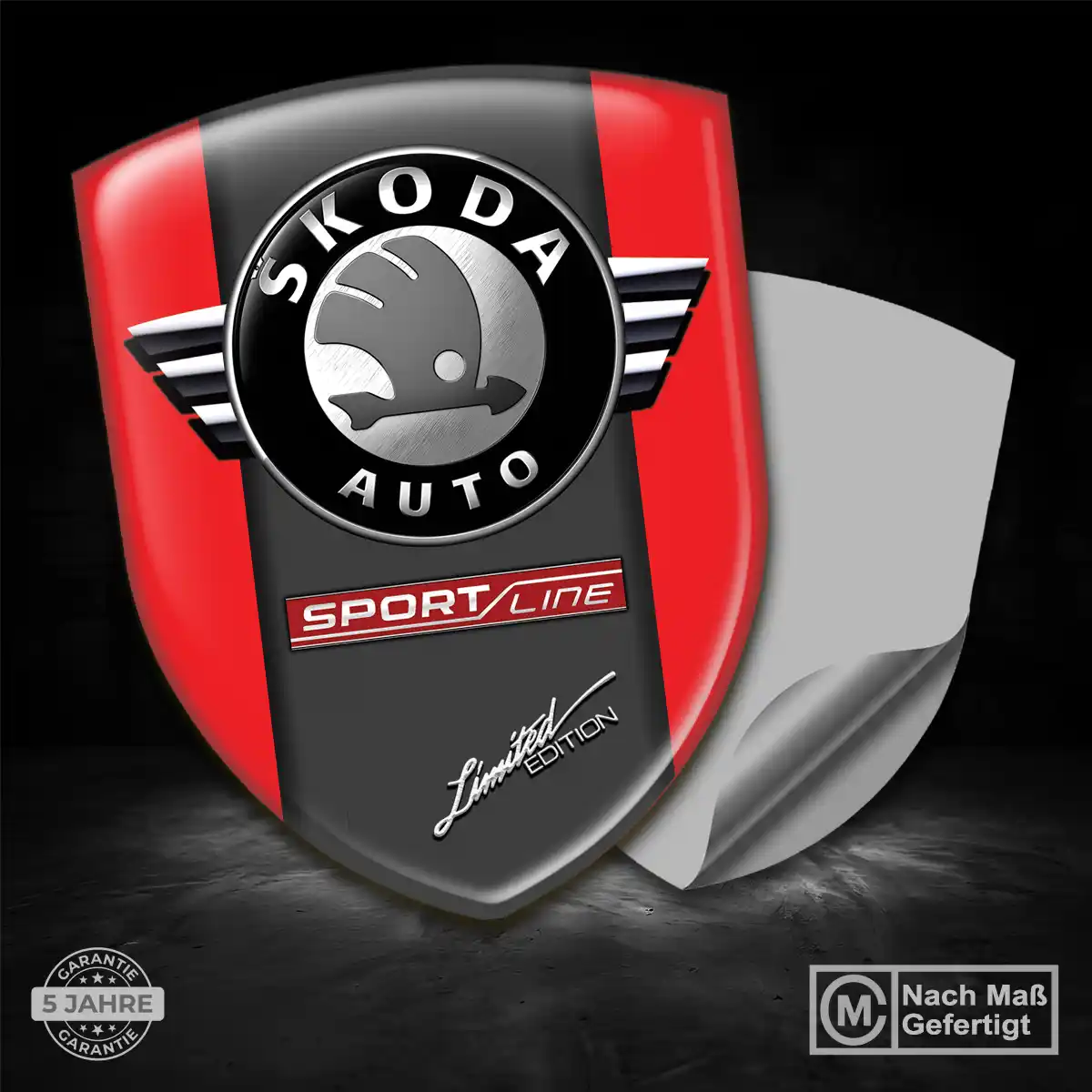 Skoda Embleme Auto Premium-Edition
