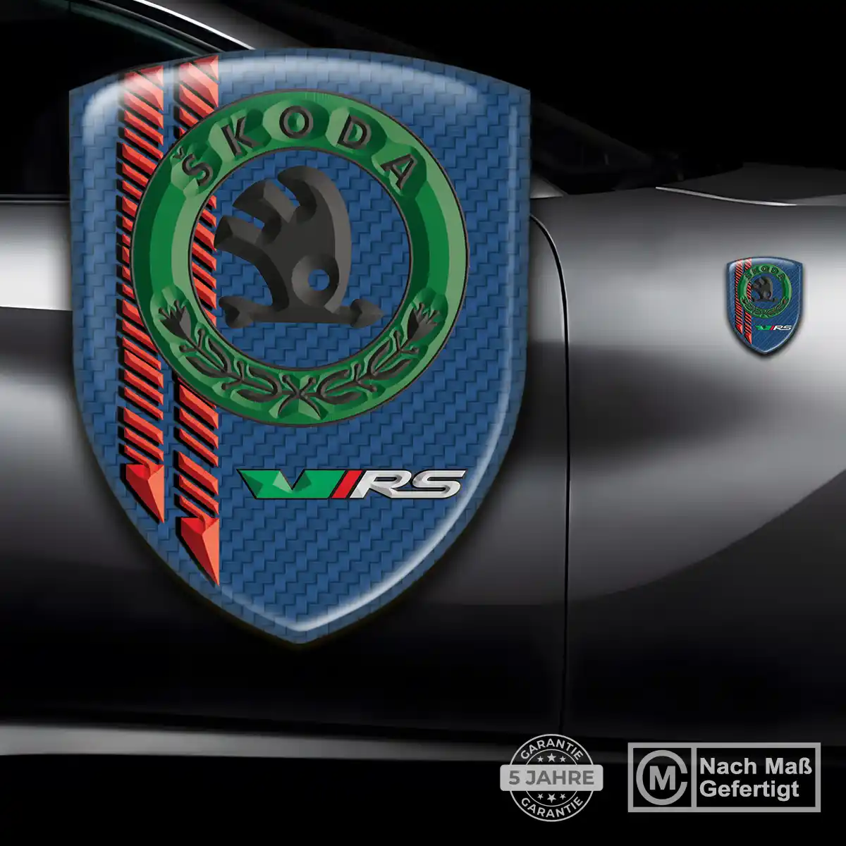 Skoda Silikon Aufkleber Premium-Edition