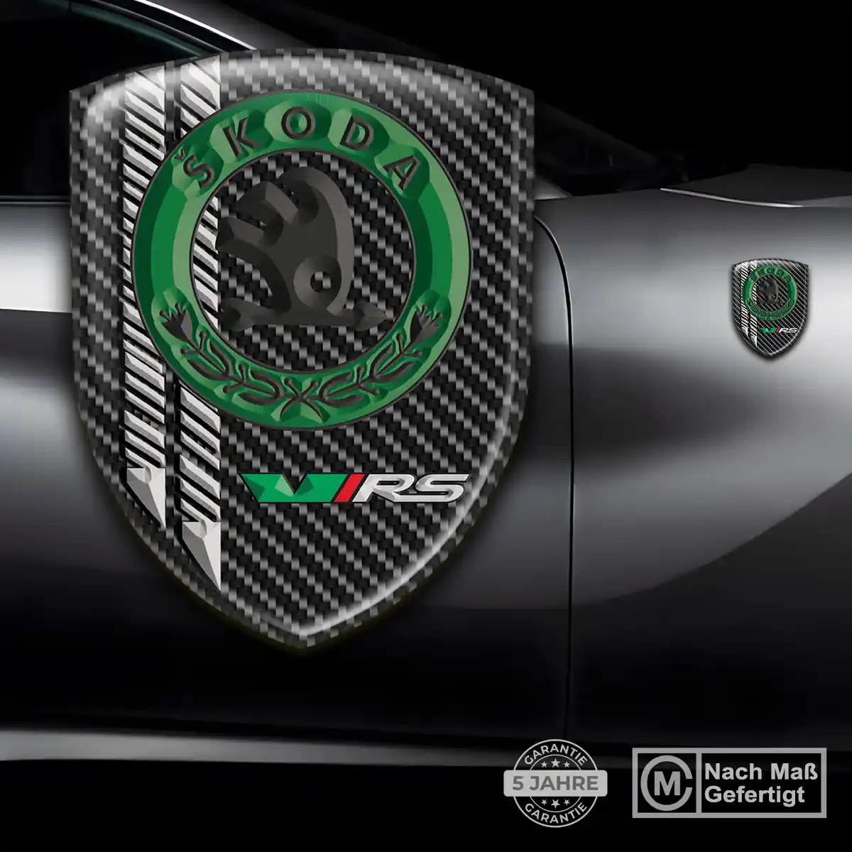 Skoda Wappen Emblem Auto Premium-Edition