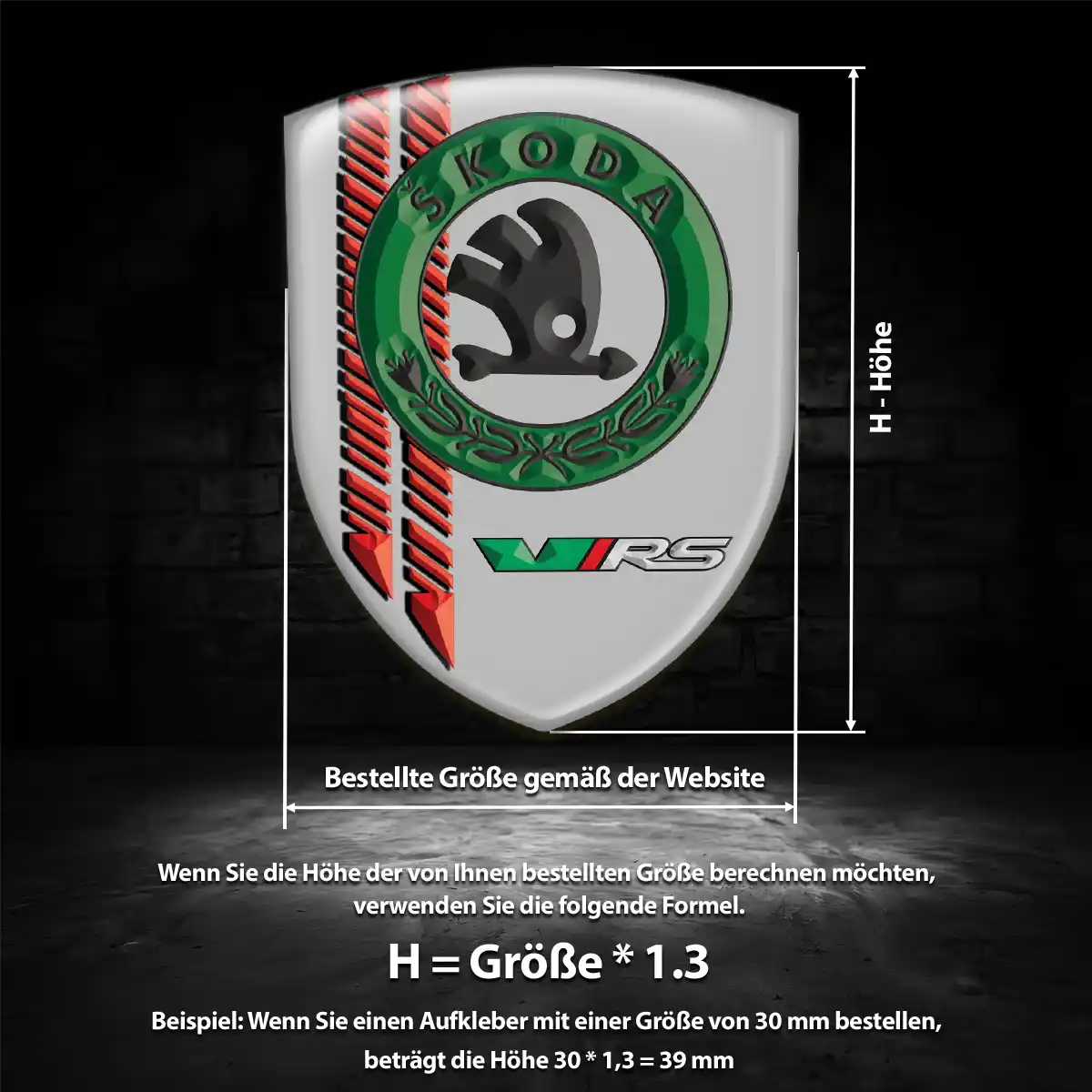 Skoda Wappen Emblem Premium-Edition