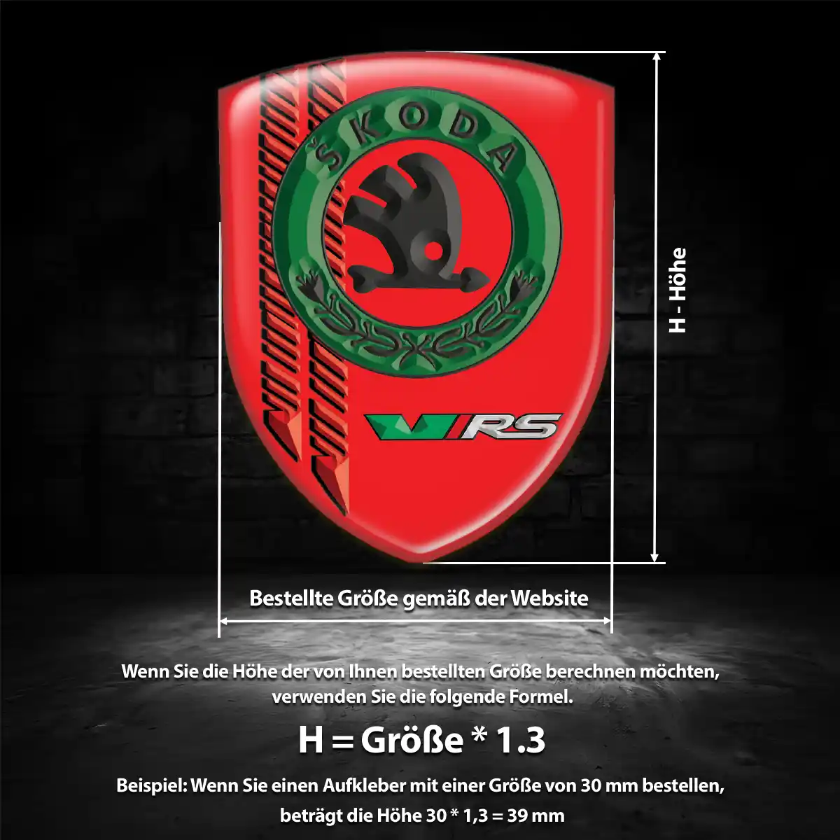 Skoda Wappen Emblem Stilvolles Design