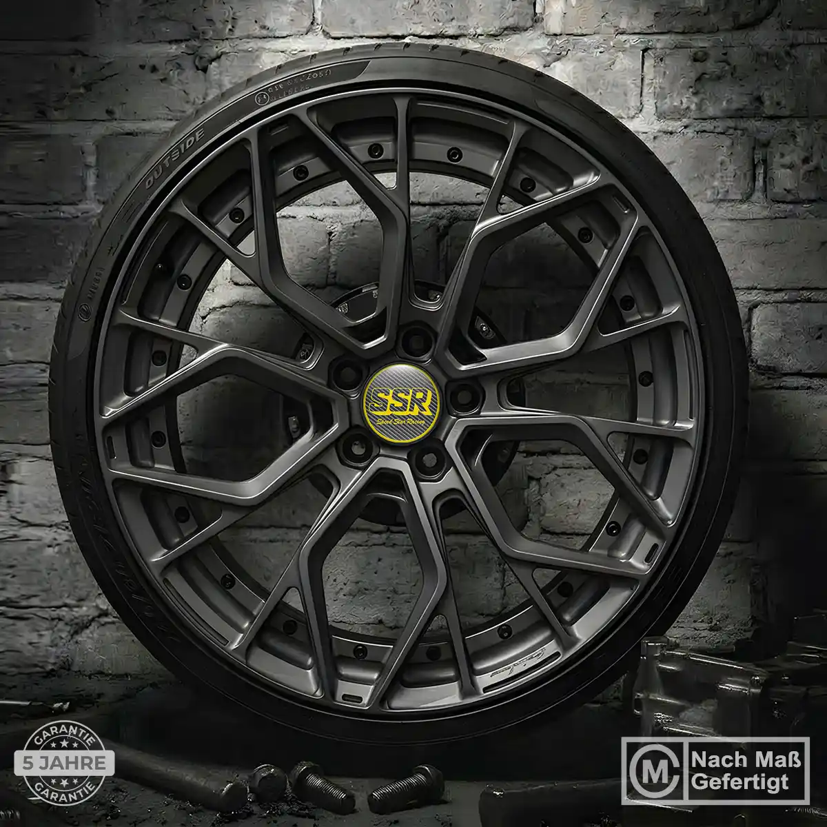 SSR Nabenkappen Aufkleber Luxus-Edition
