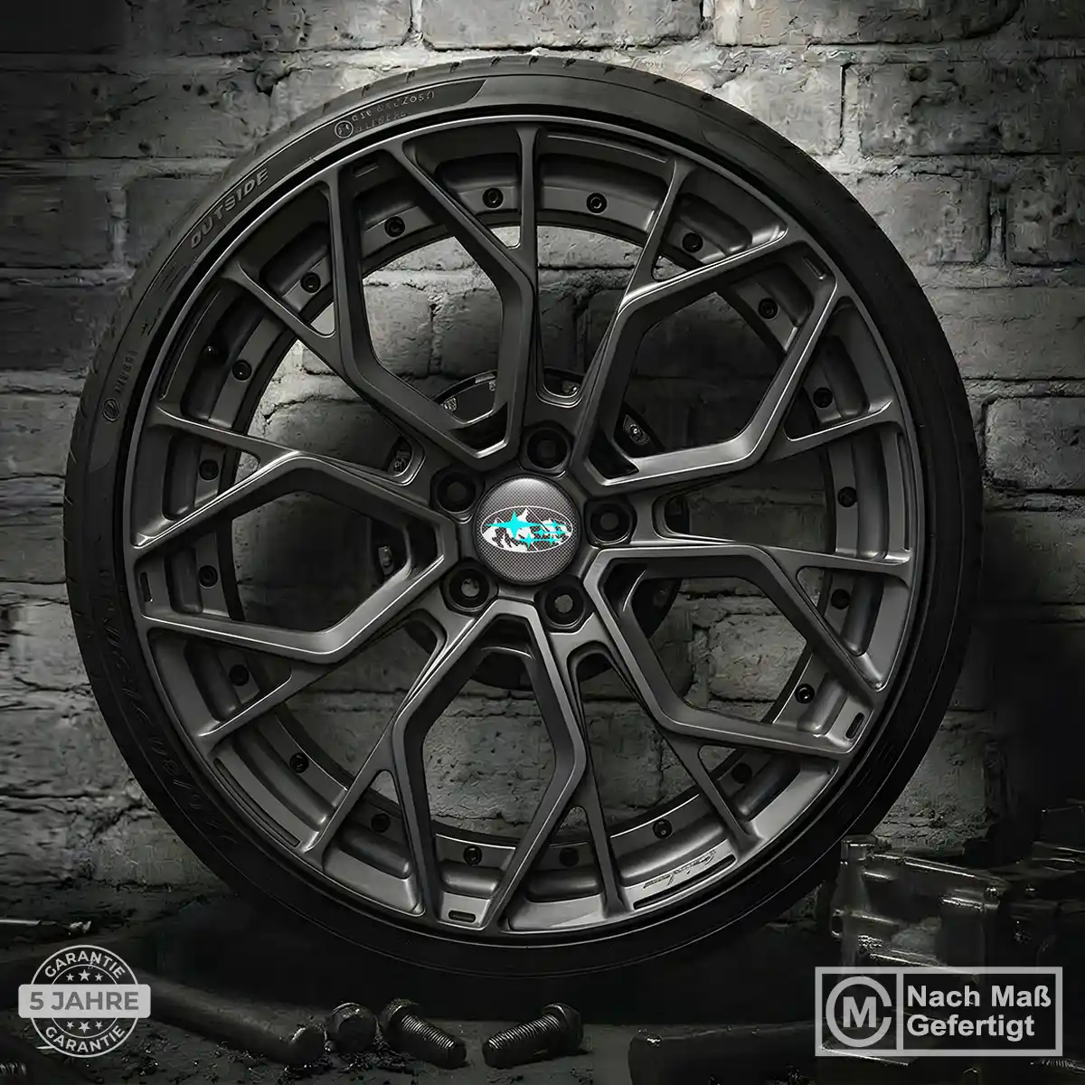 Subaru Felgenemblem Aufkleber Luxus-Edition